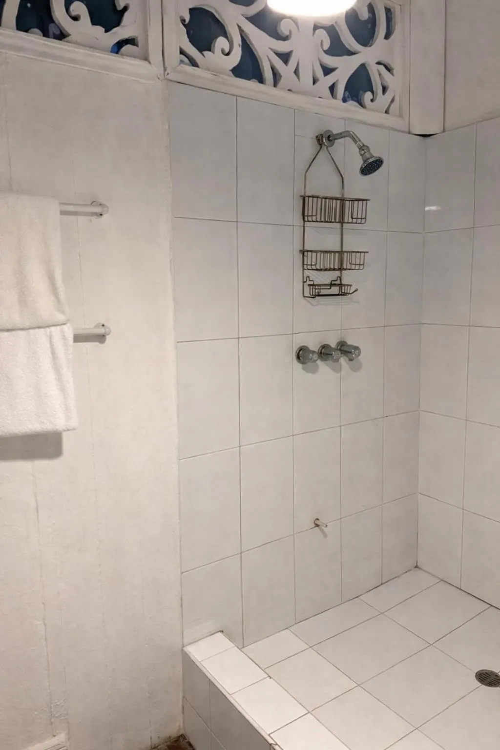 Shower in hotel florita