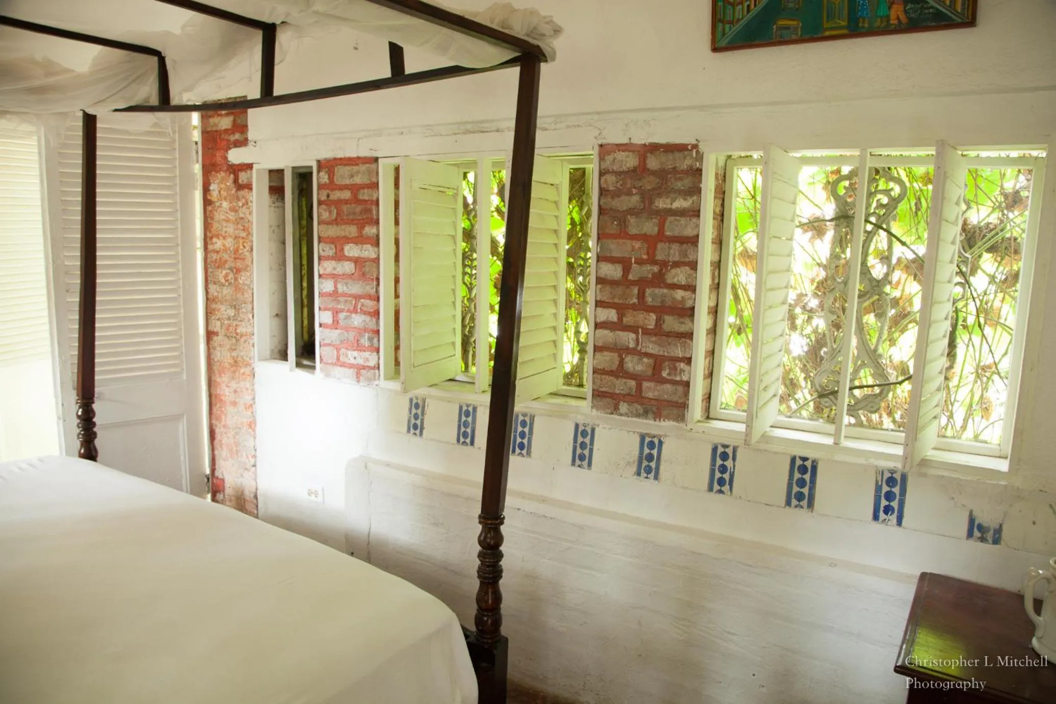 Bed in hotel florita