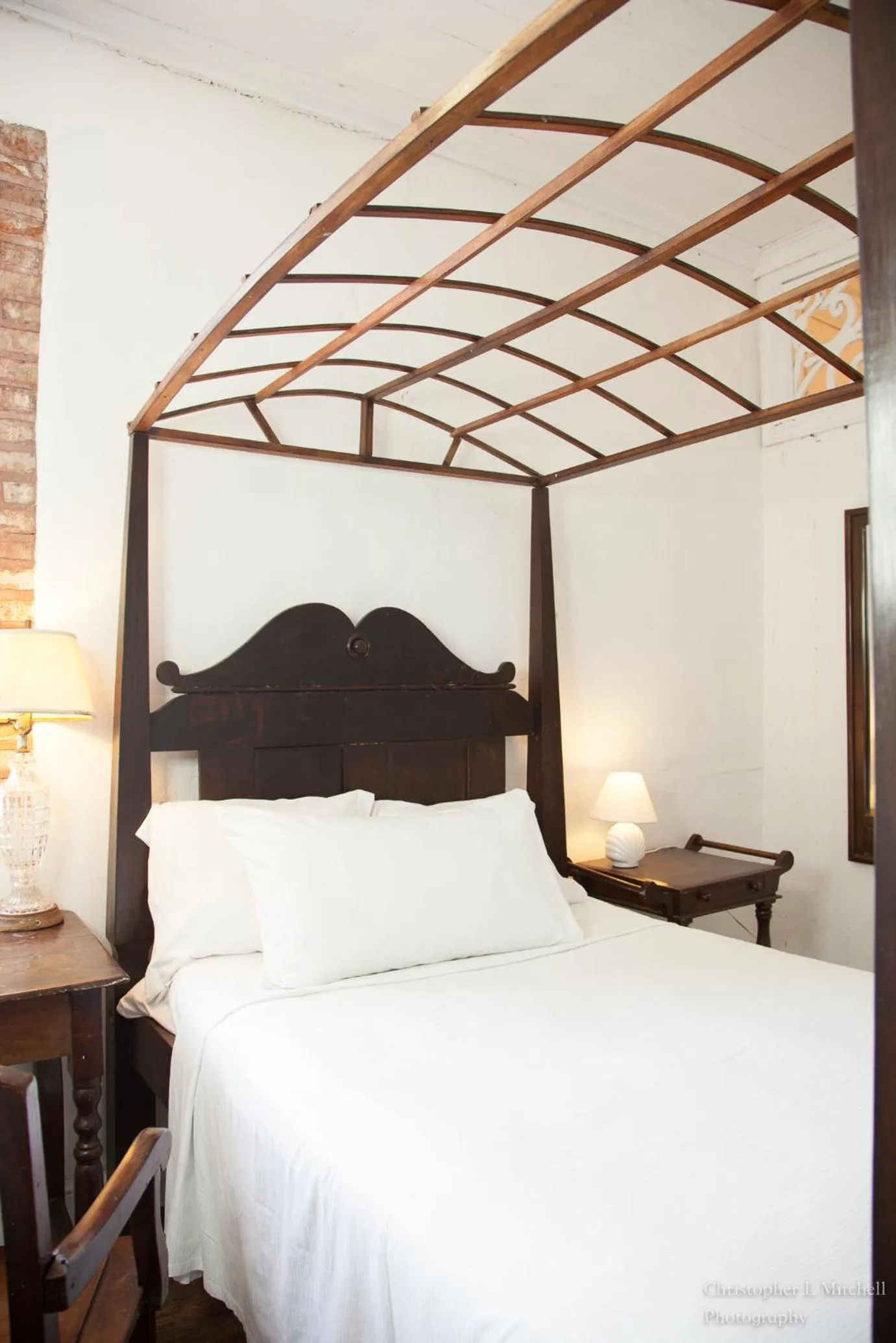 Bed in hotel florita