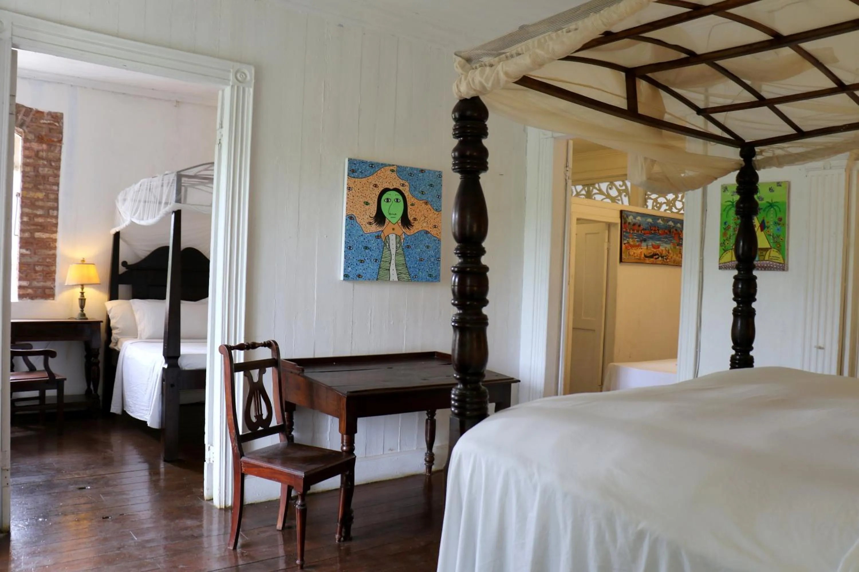 Bed in hotel florita