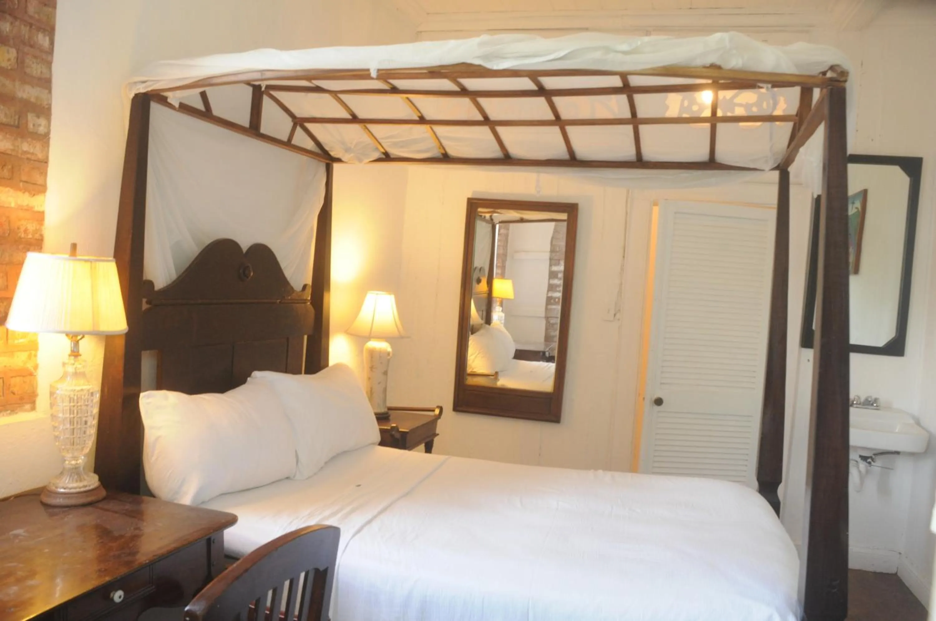 Bed in hotel florita