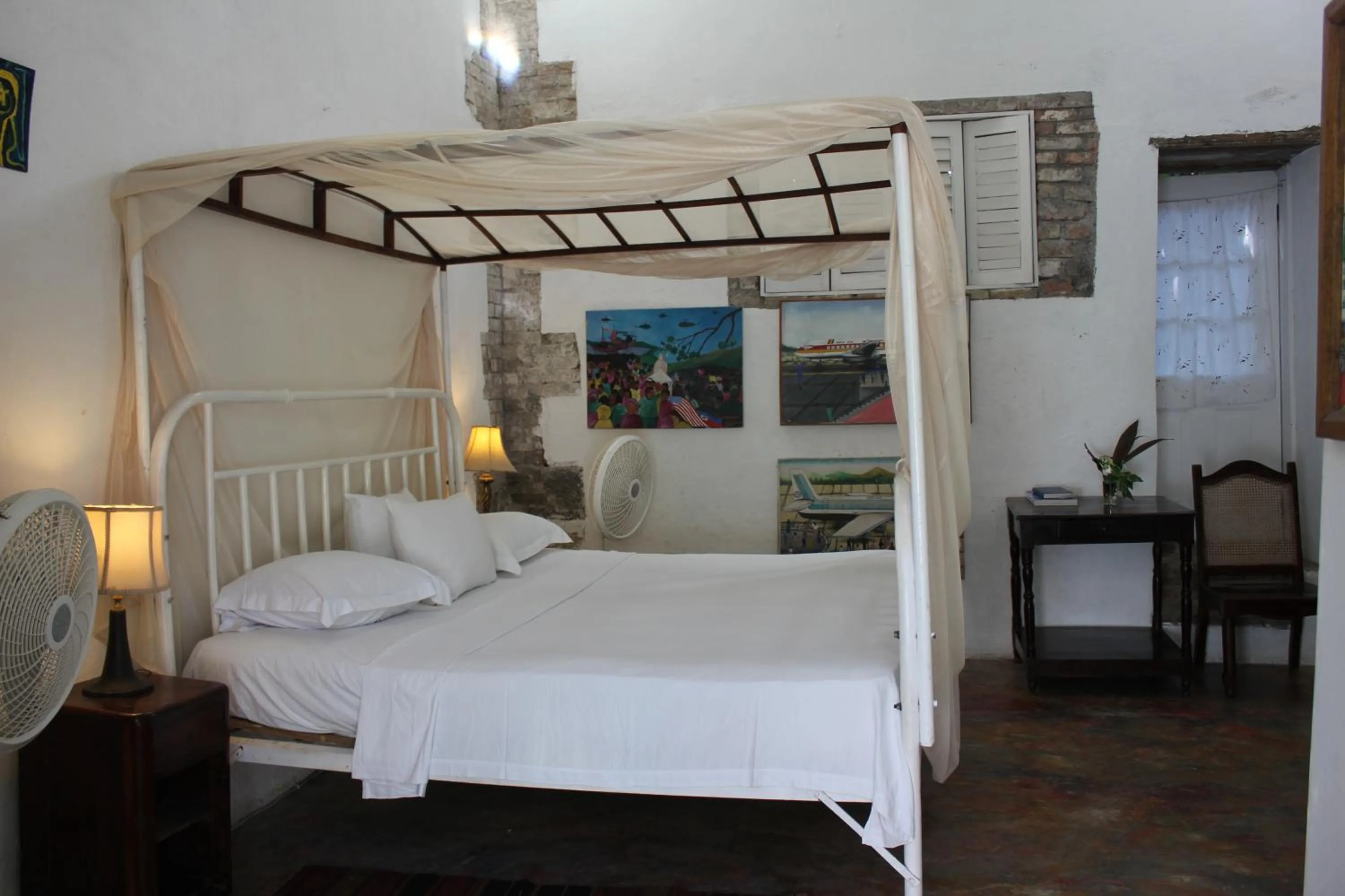 Bed in hotel florita