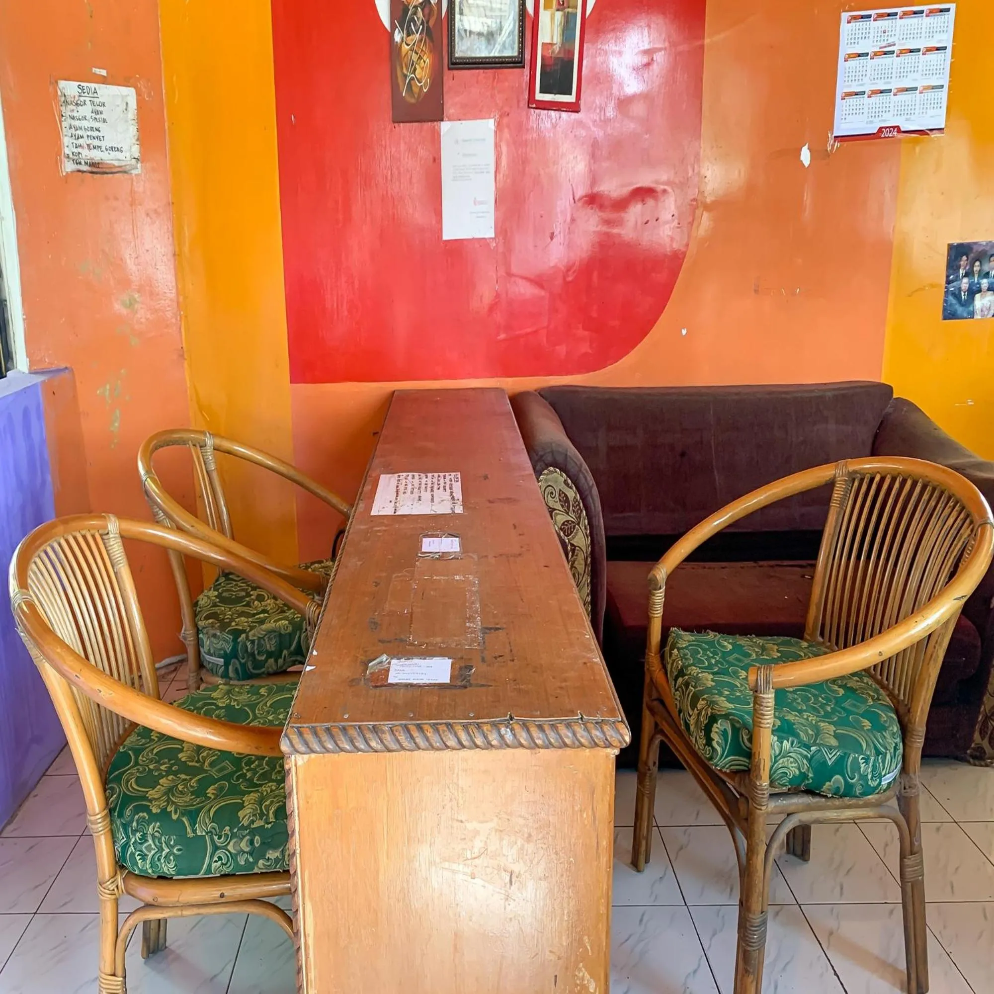 Seating area in Pondok Gembyang Ciwidey RedPartner