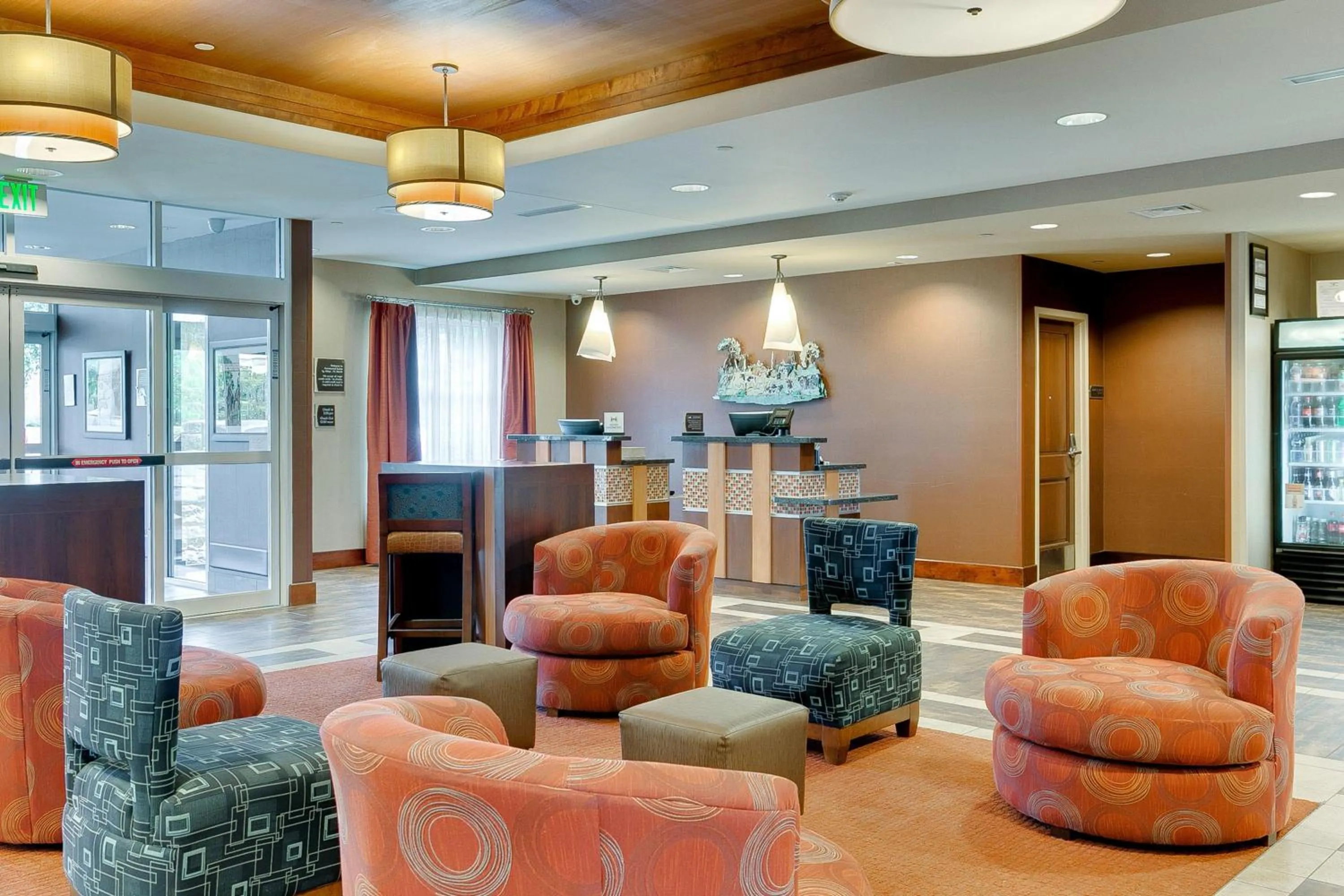 Lobby or reception in Homewood Suites by Hilton Fort Worth Medical Center