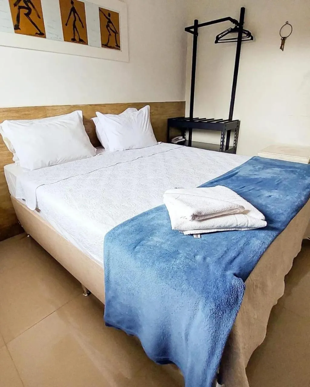 Bed in Tapindaré Hotel