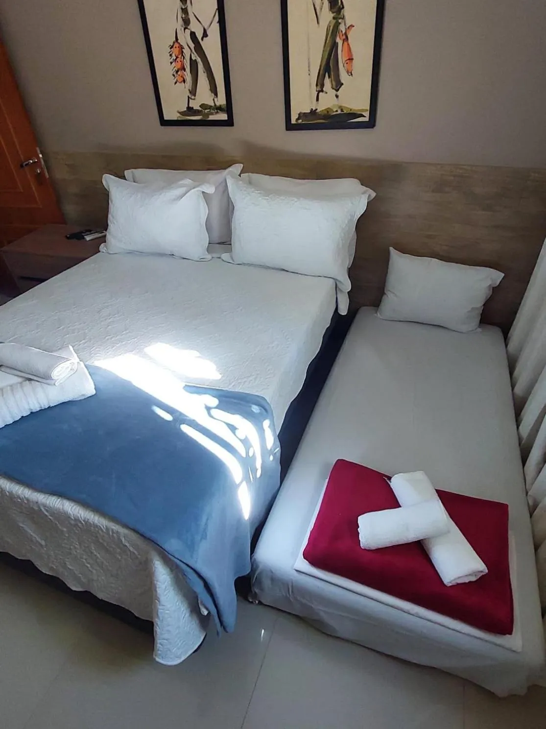 Bed in Tapindaré Hotel