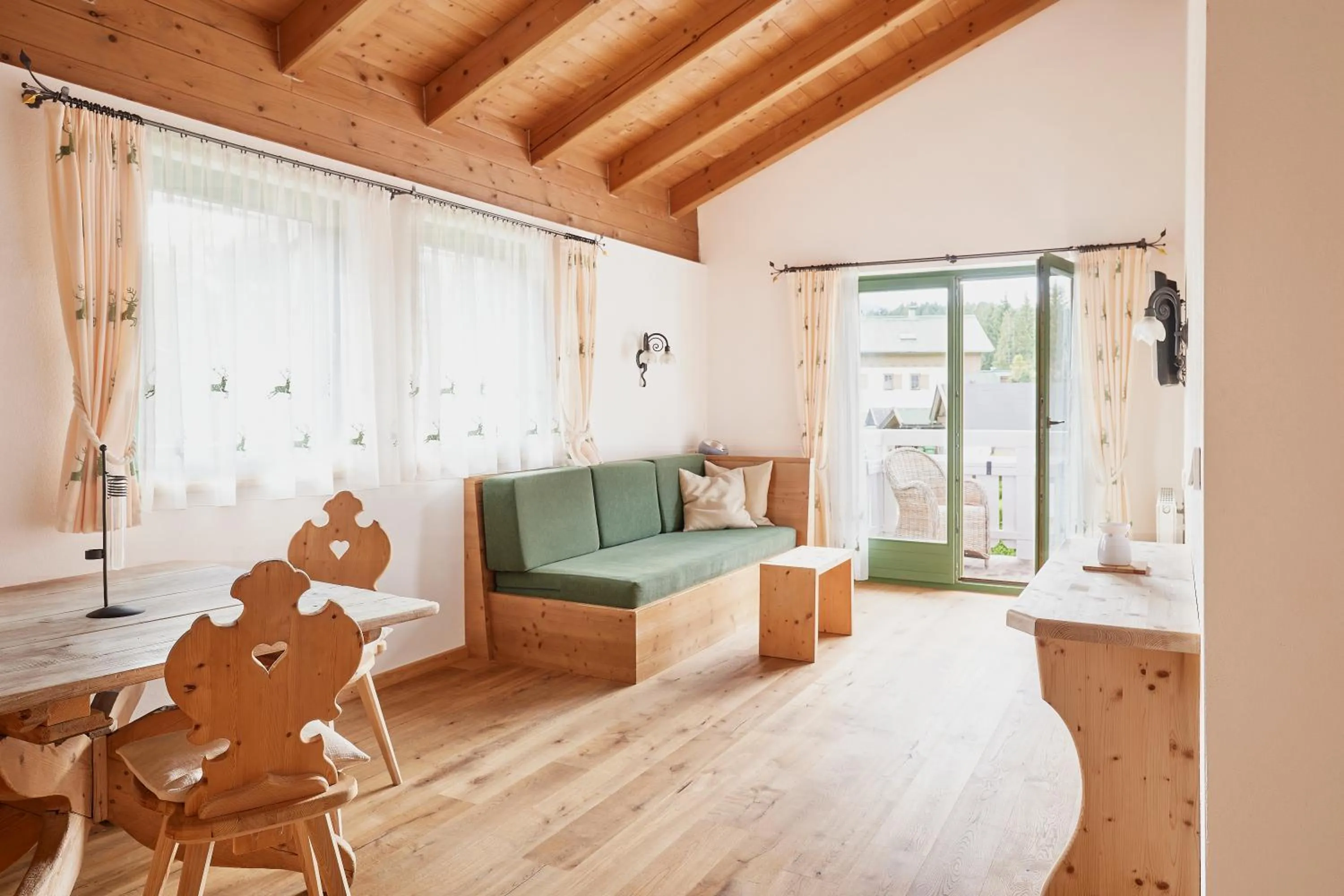 Living room in RosaMunde Apartments