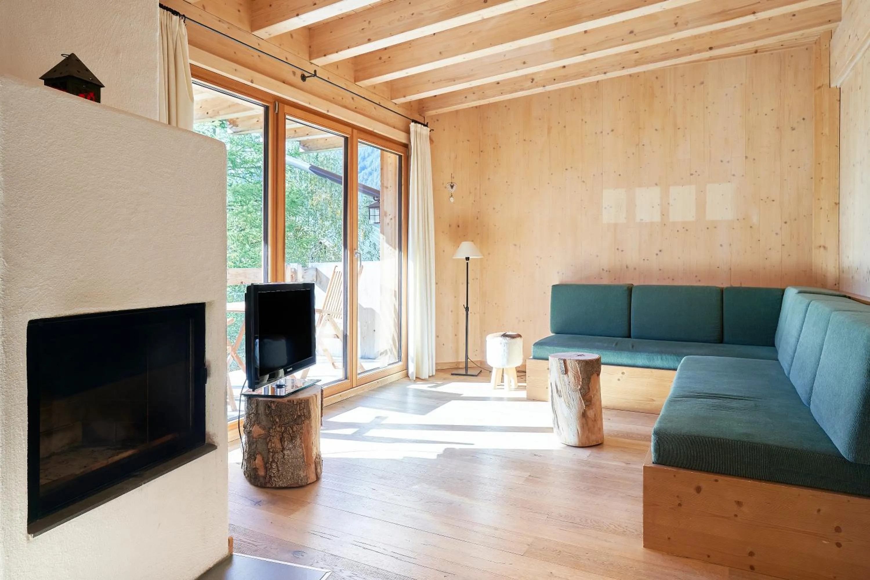 Seating area in RosaMunde Apartments