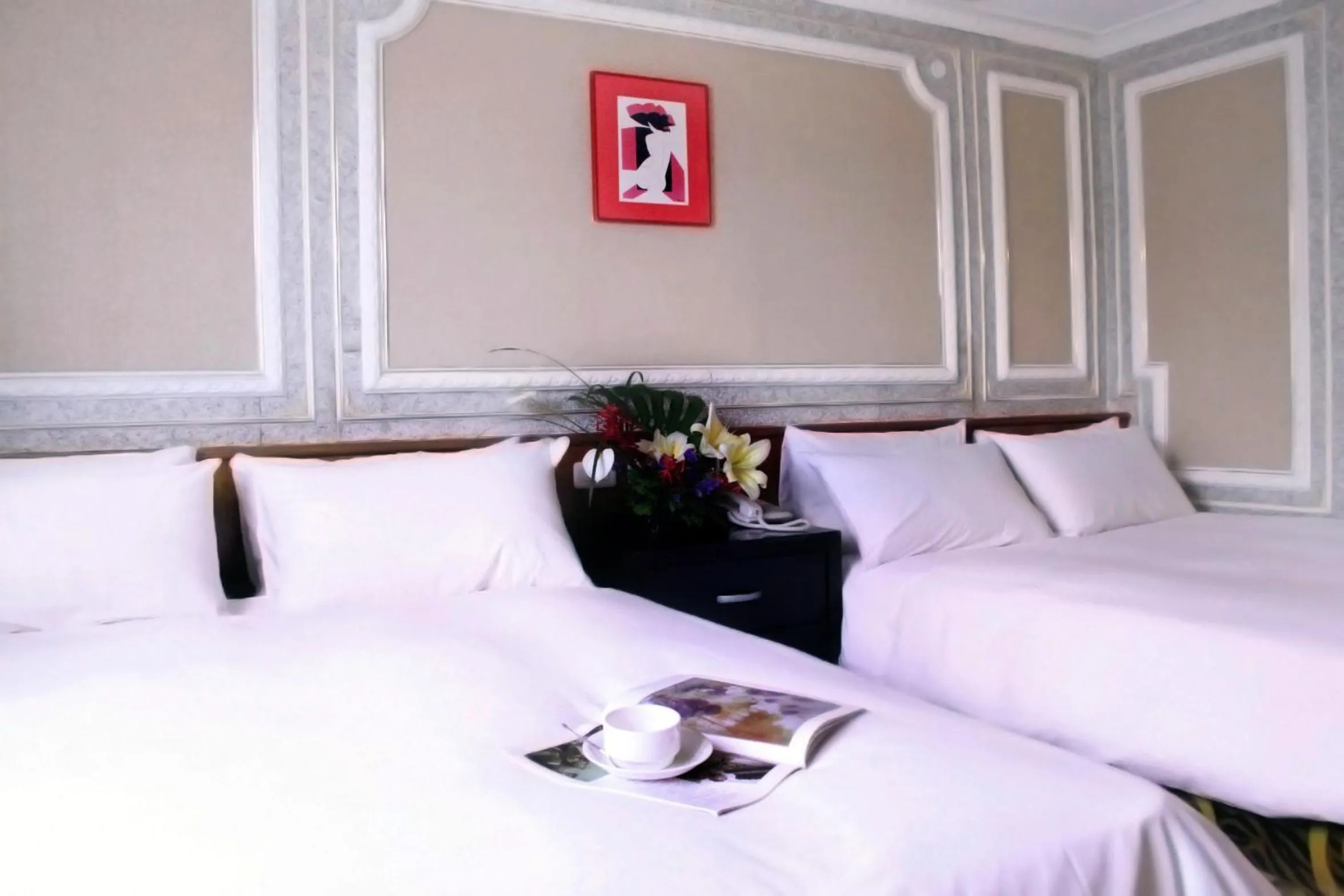 Bed in 貴都飯店-Crystal Hotel Taipei