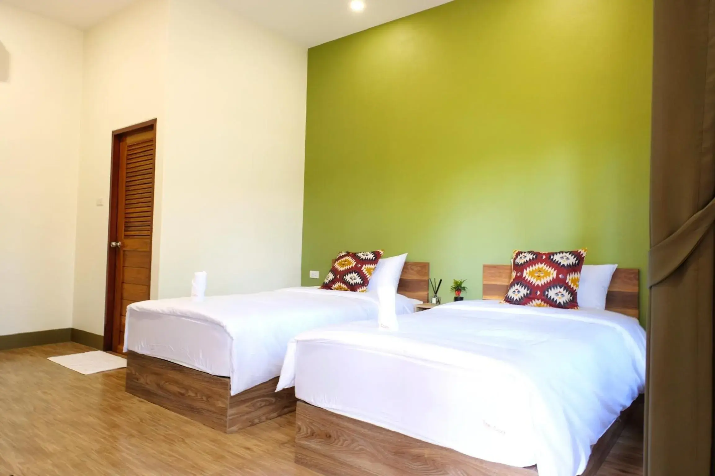 Twin Room with Private Bathroom in The Cozy Hotel Twin Room with Private Bathroom in The Cozy Hotel