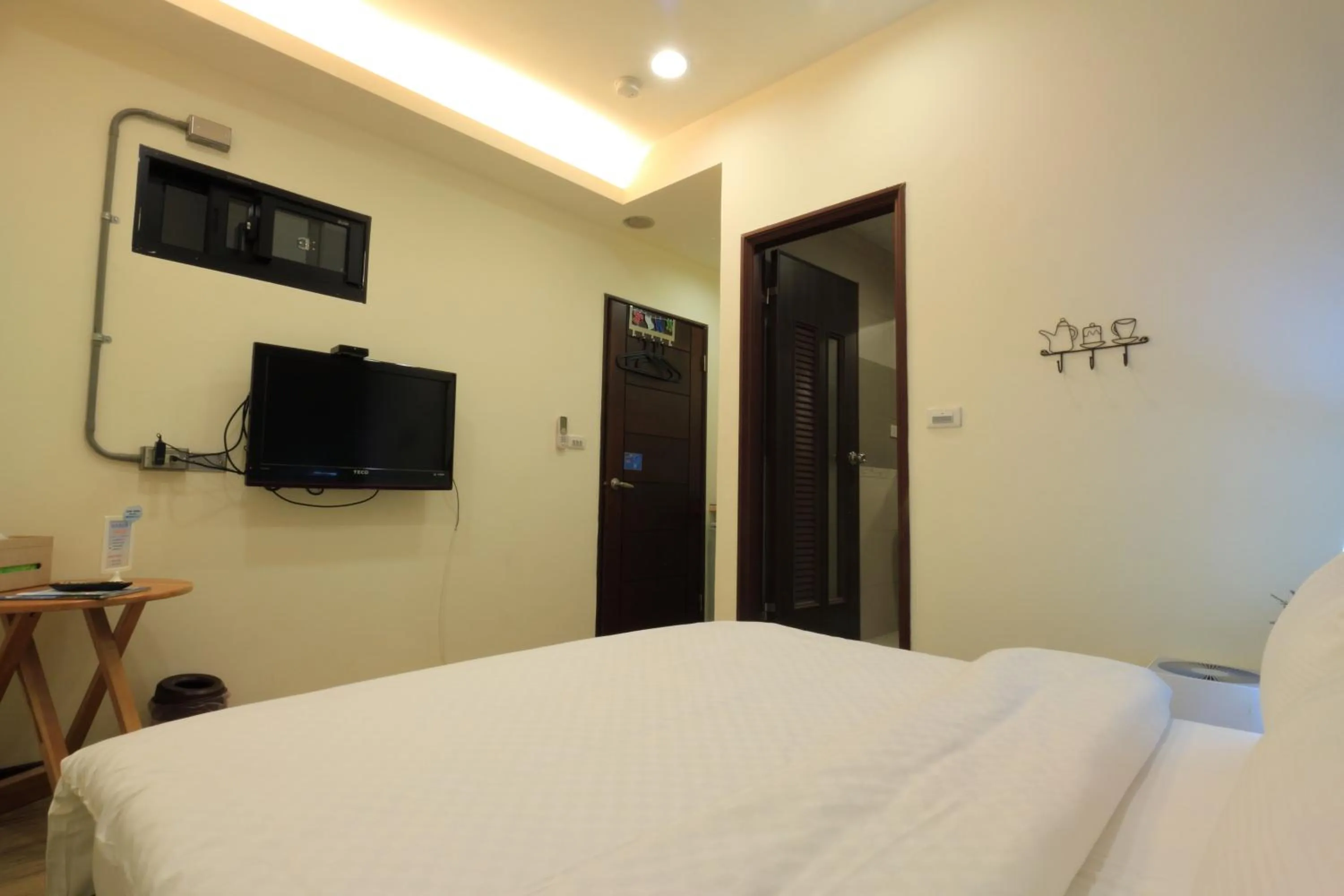 Bed in 海邊邊民宿 Near Seaside B&B 民宿1092號