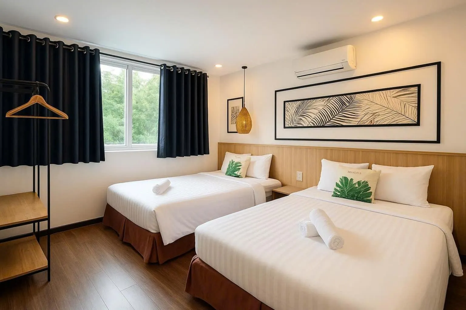 Bed in Vintage Park View Hotel & Spa - Hoang Phi