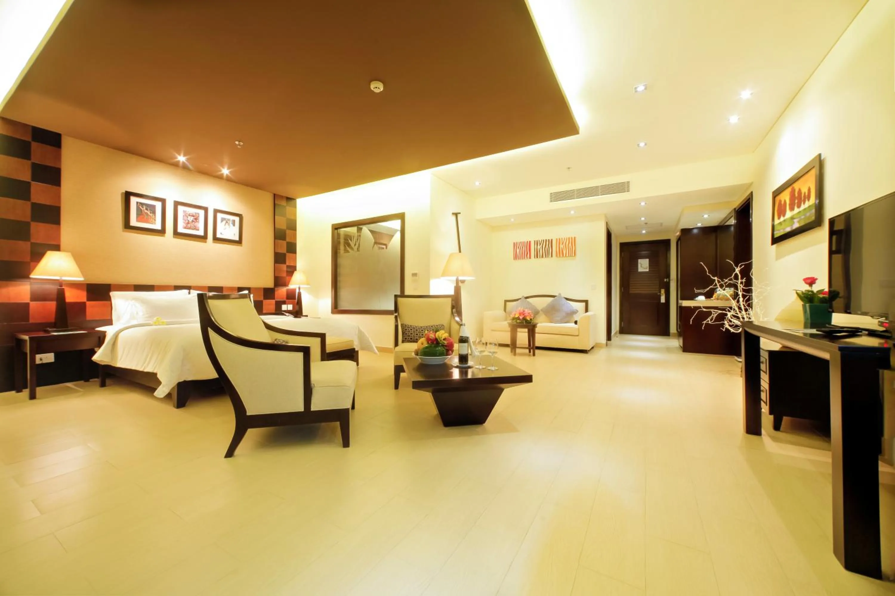 Living room in Olalani Resort & Condotel