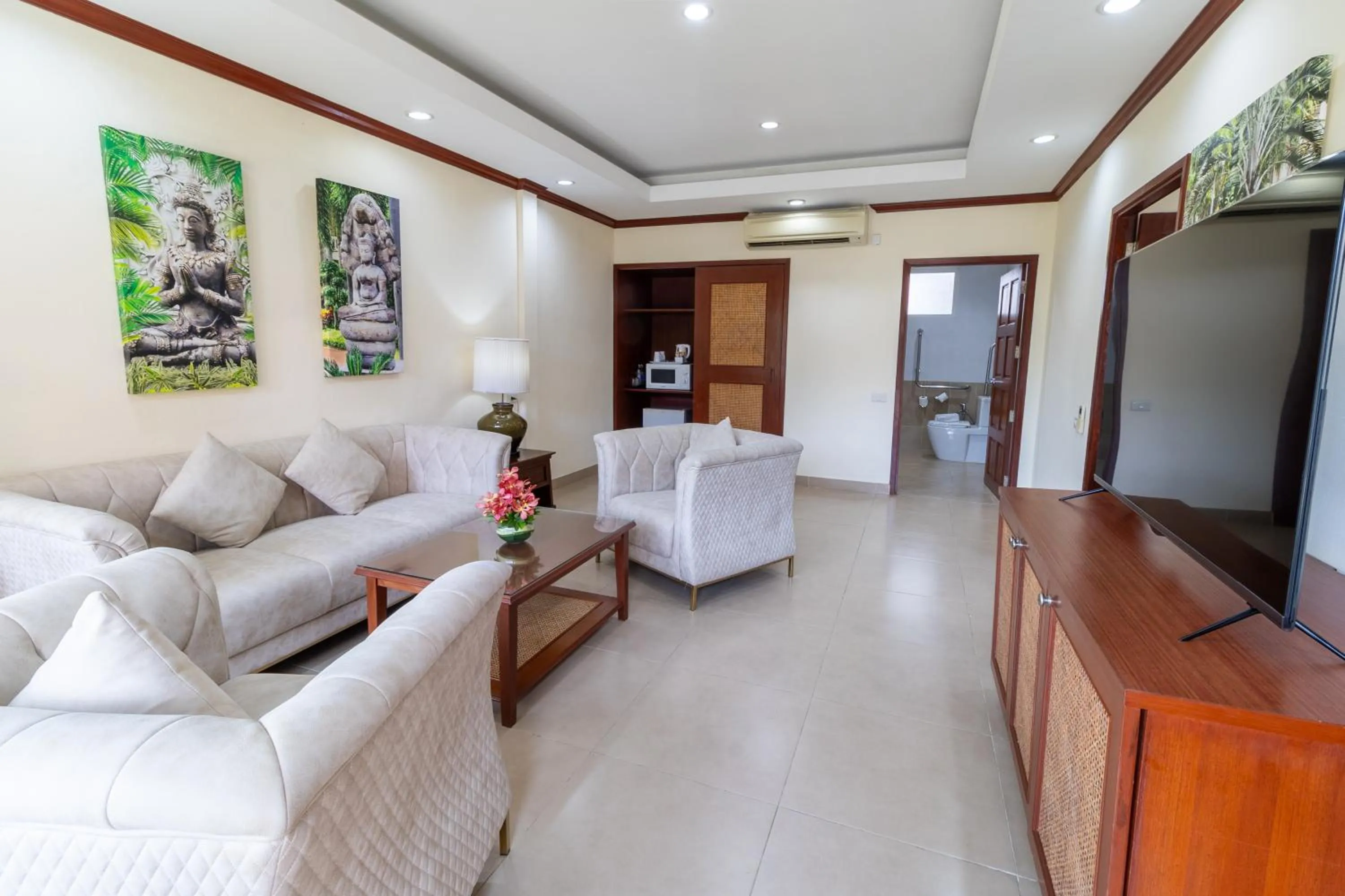 Living room in Thai Garden Resort