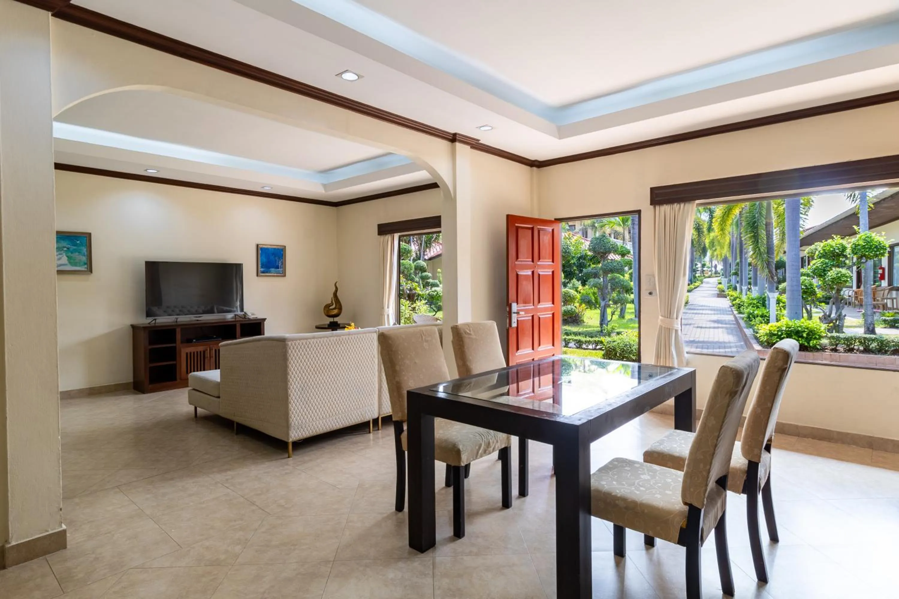 Living room in Thai Garden Resort