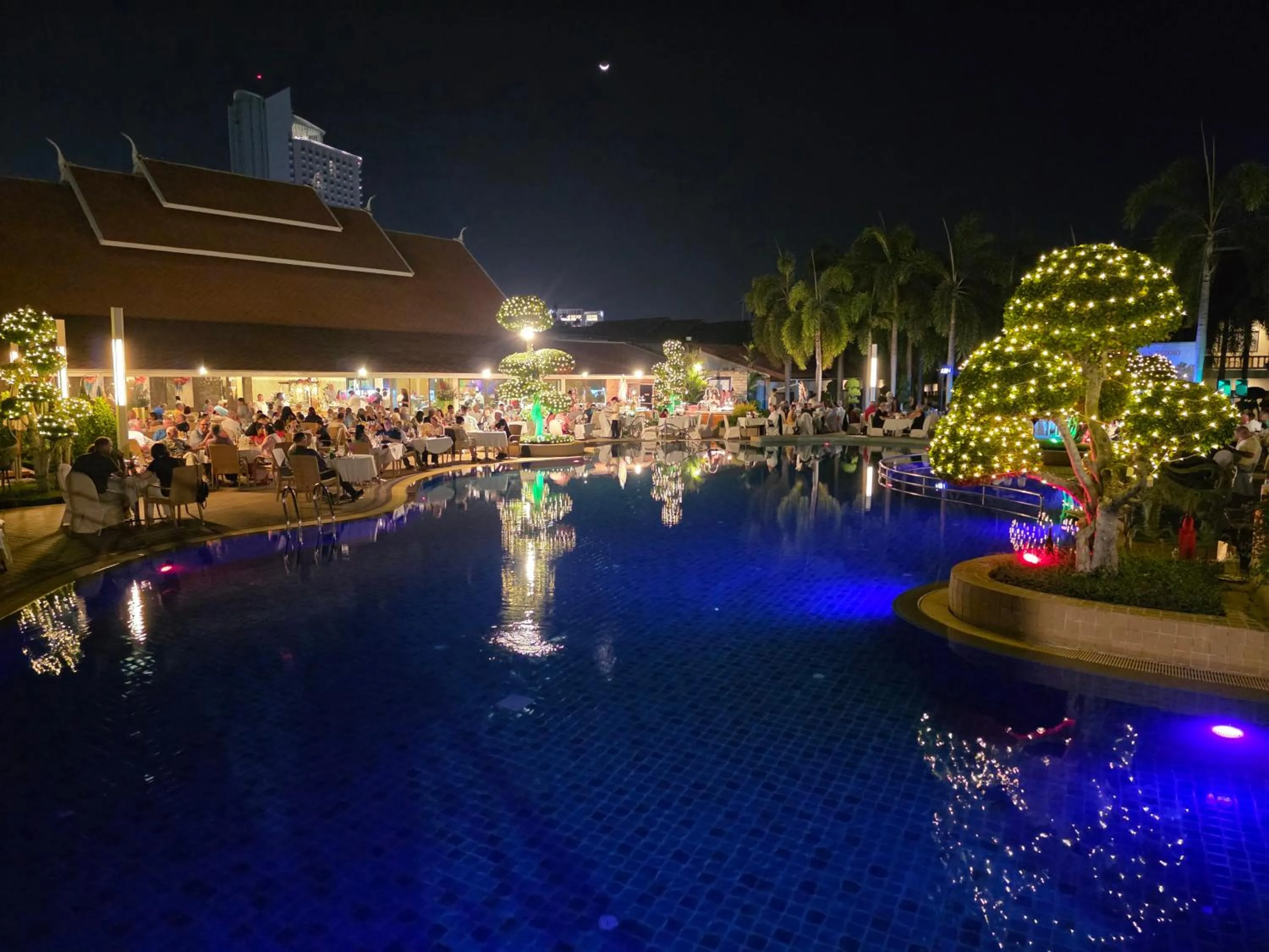 Pool view in Thai Garden Resort