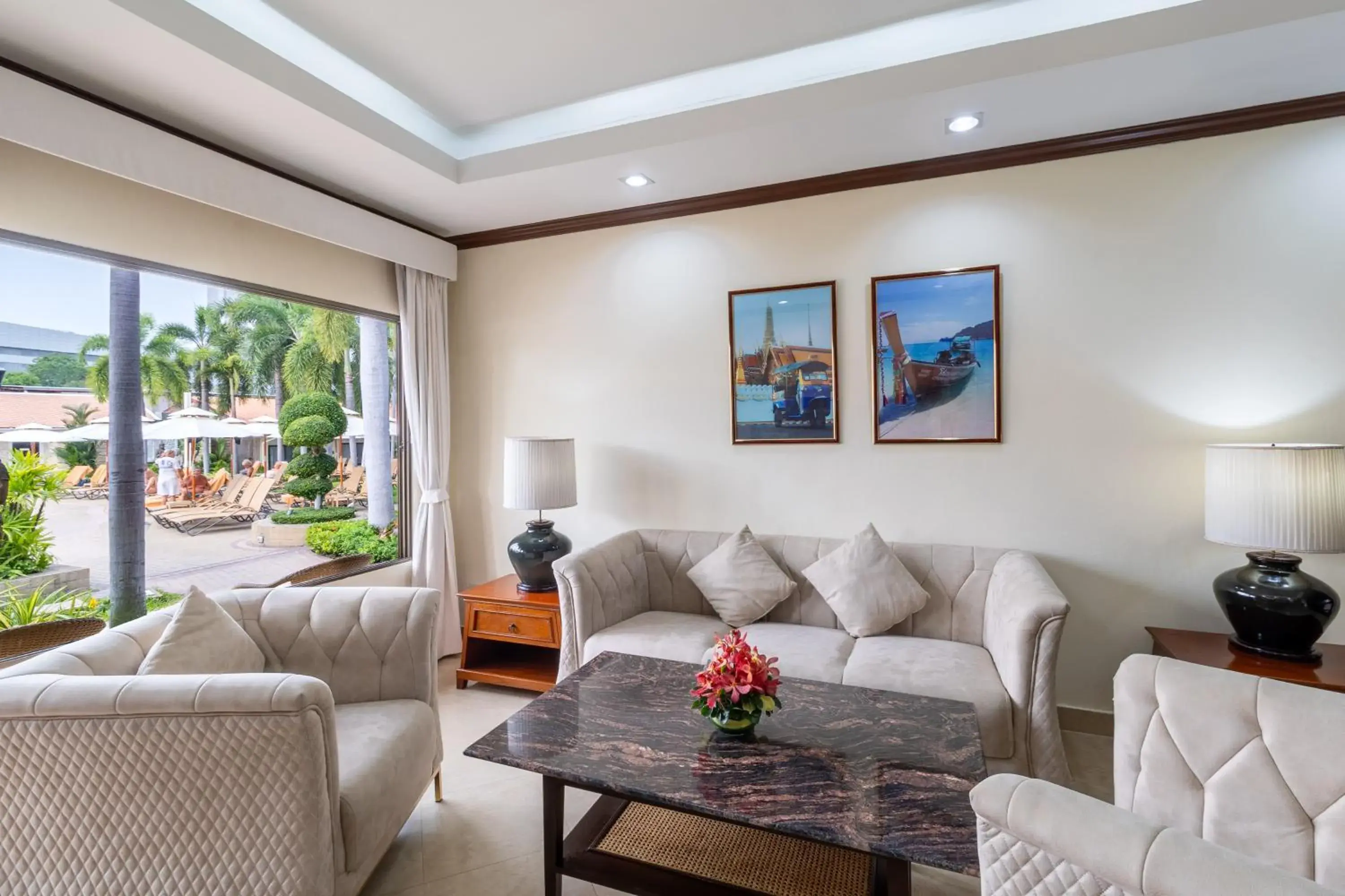 One Bedroom Apartment Pool Access Twin Bed in Thai Garden Resort One Bedroom Apartment Pool Access Twin Bed in Thai Garden Resort