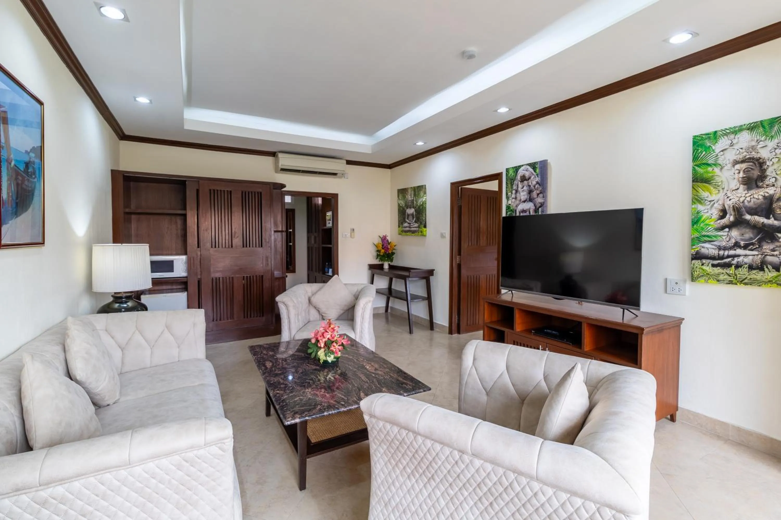 Living room in Thai Garden Resort