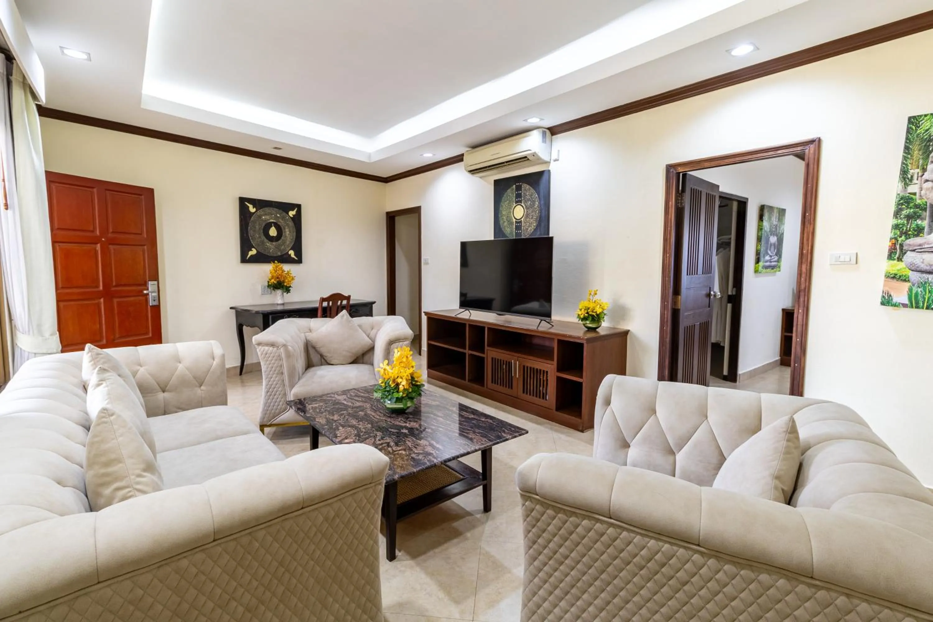 Living room in Thai Garden Resort