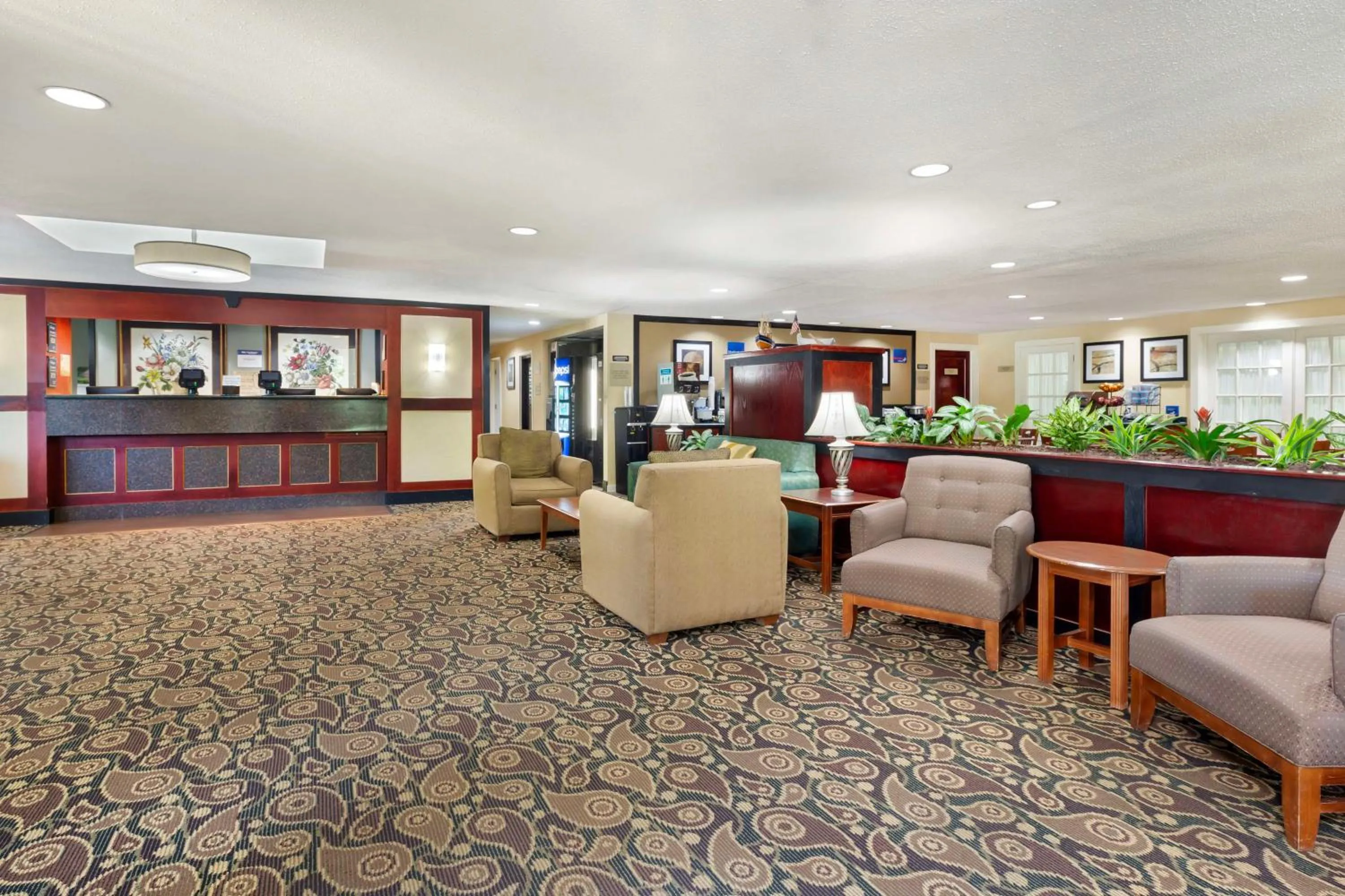 Lobby or reception in Best Western Rockland