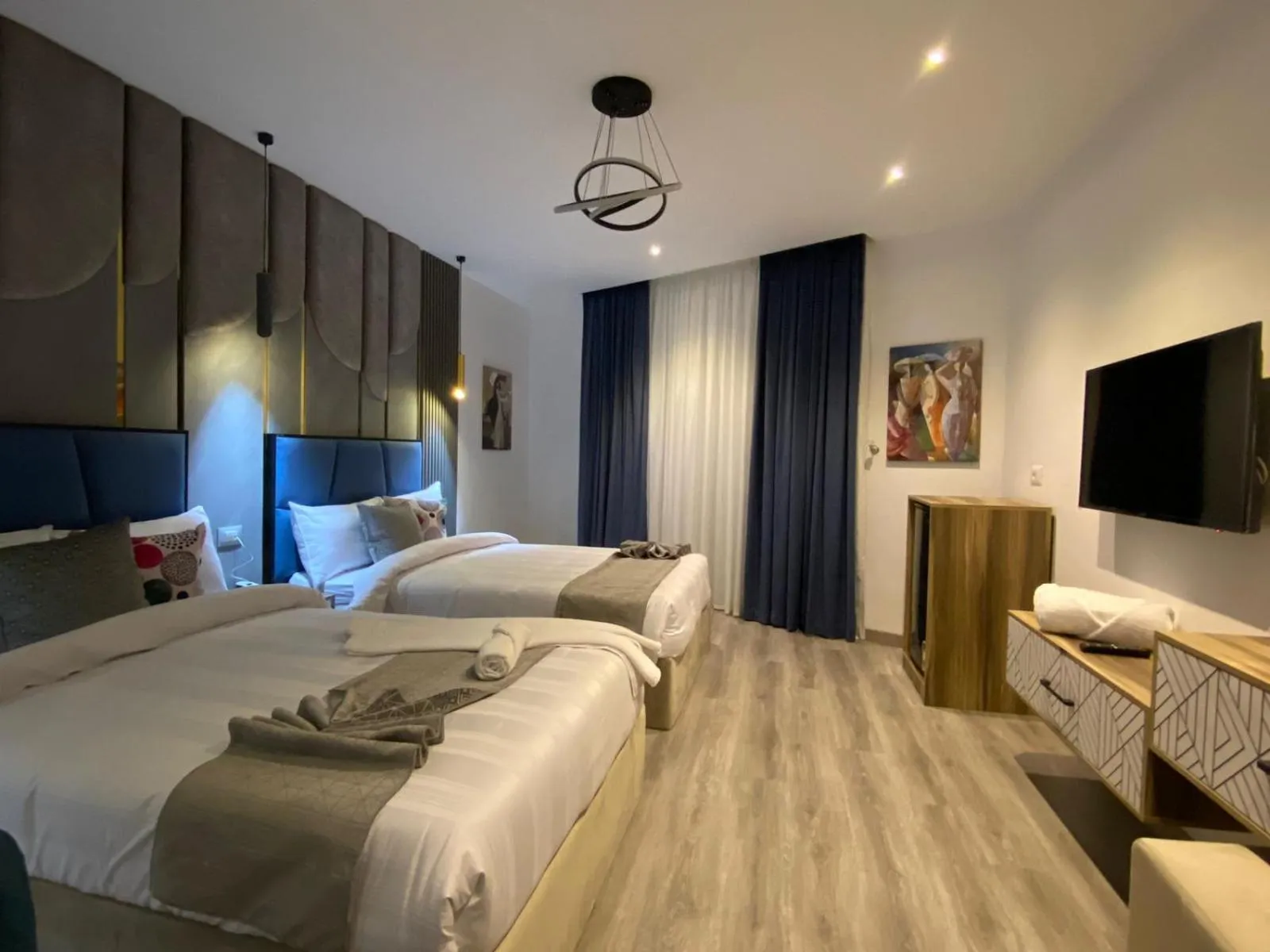 Bed in Elite Pyramids Boutique Hotel