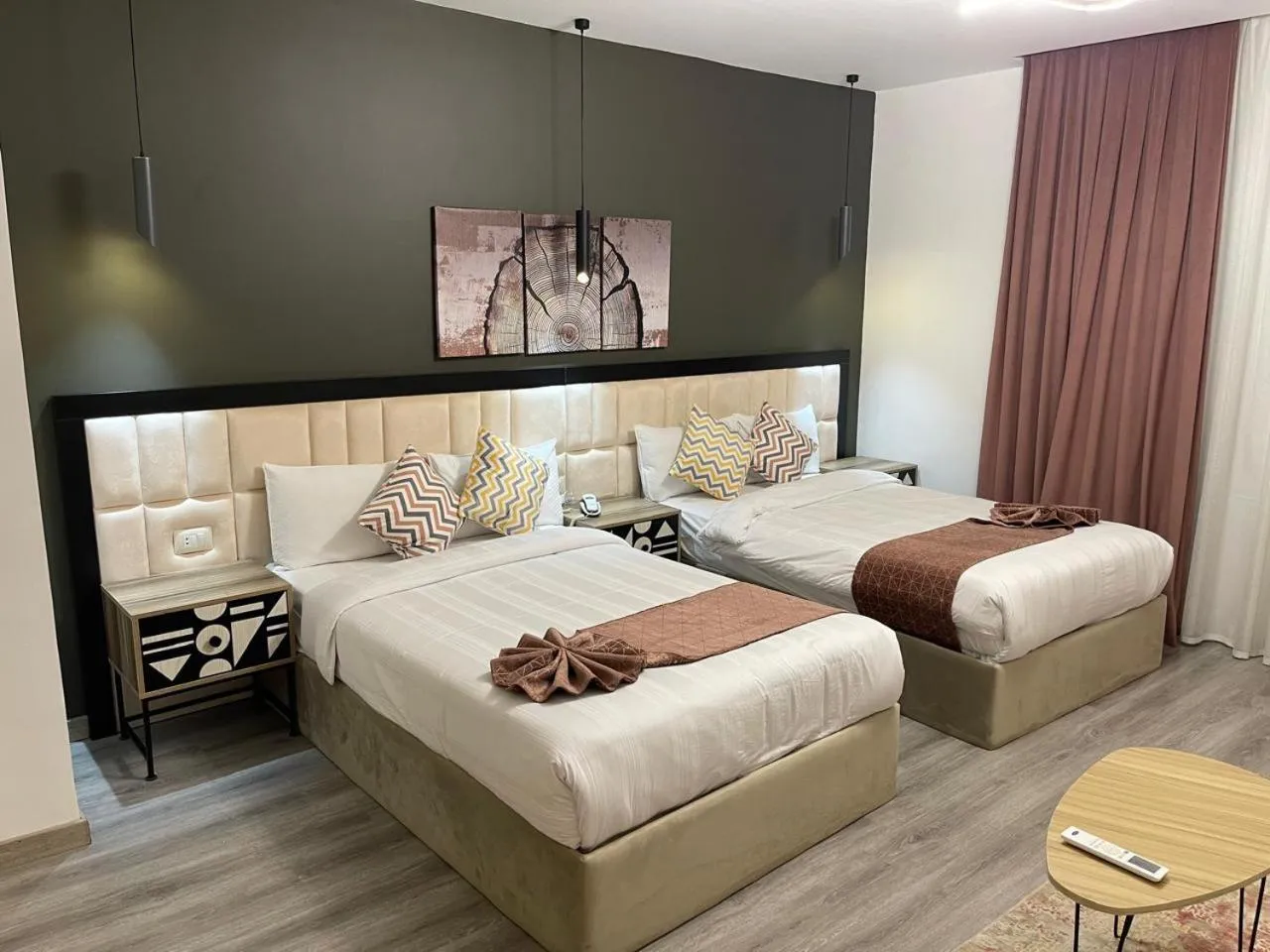 Bed in Elite Pyramids Boutique Hotel