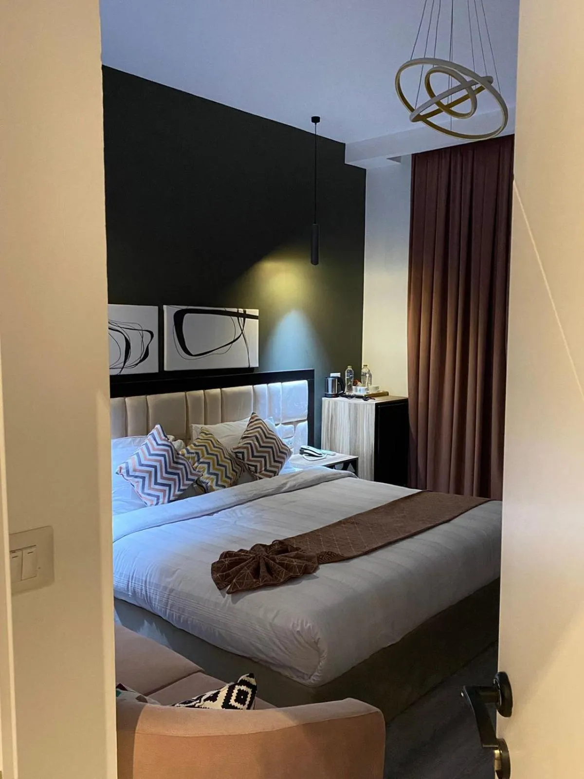 Photo of the whole room, Bed in Elite Pyramids Boutique Hotel