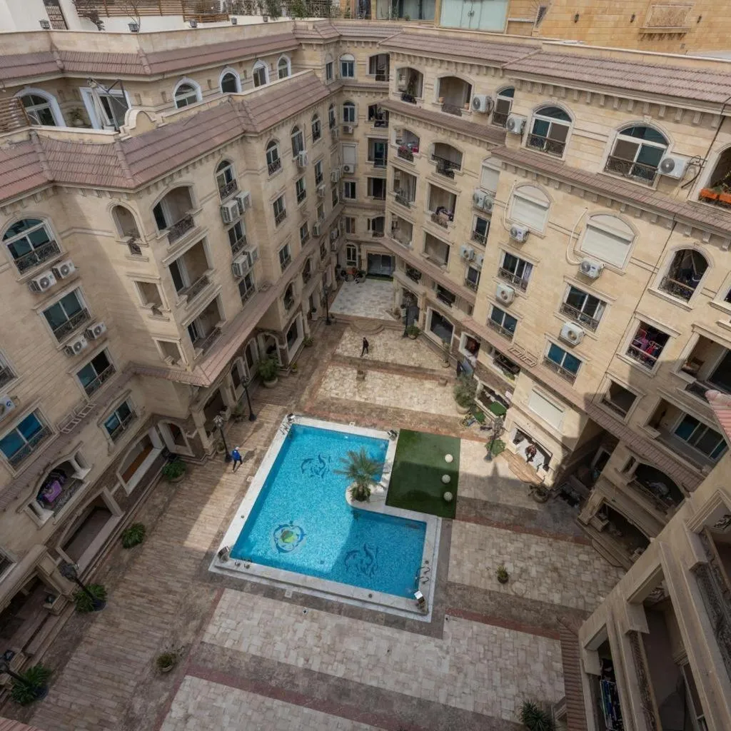 Property building in Elite Pyramids Boutique Hotel