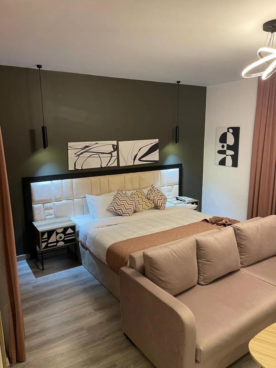 Bed in Elite Pyramids Boutique Hotel