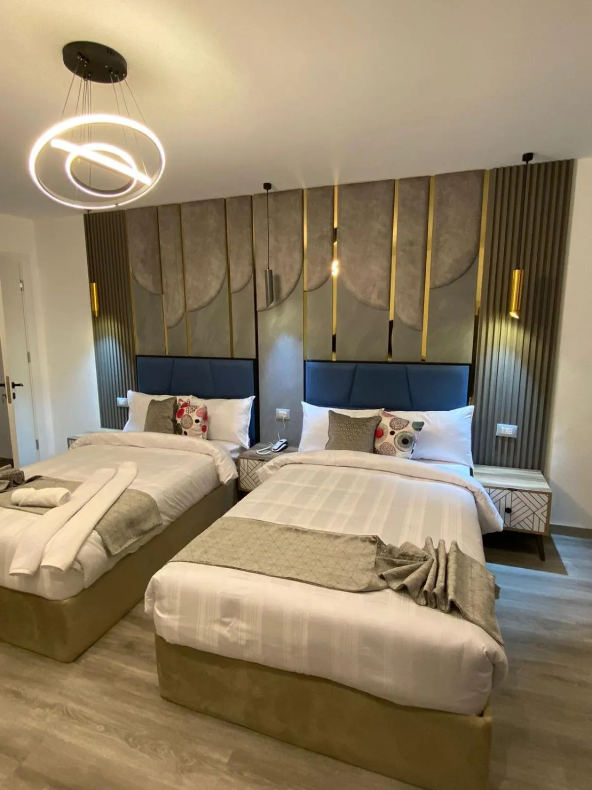 Bed in Elite Pyramids Boutique Hotel