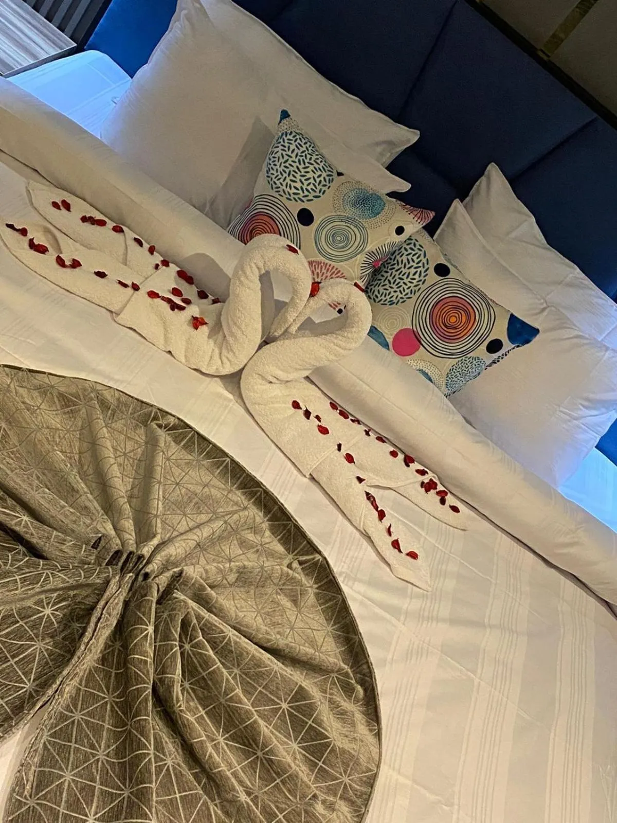 Bed in Elite Pyramids Boutique Hotel