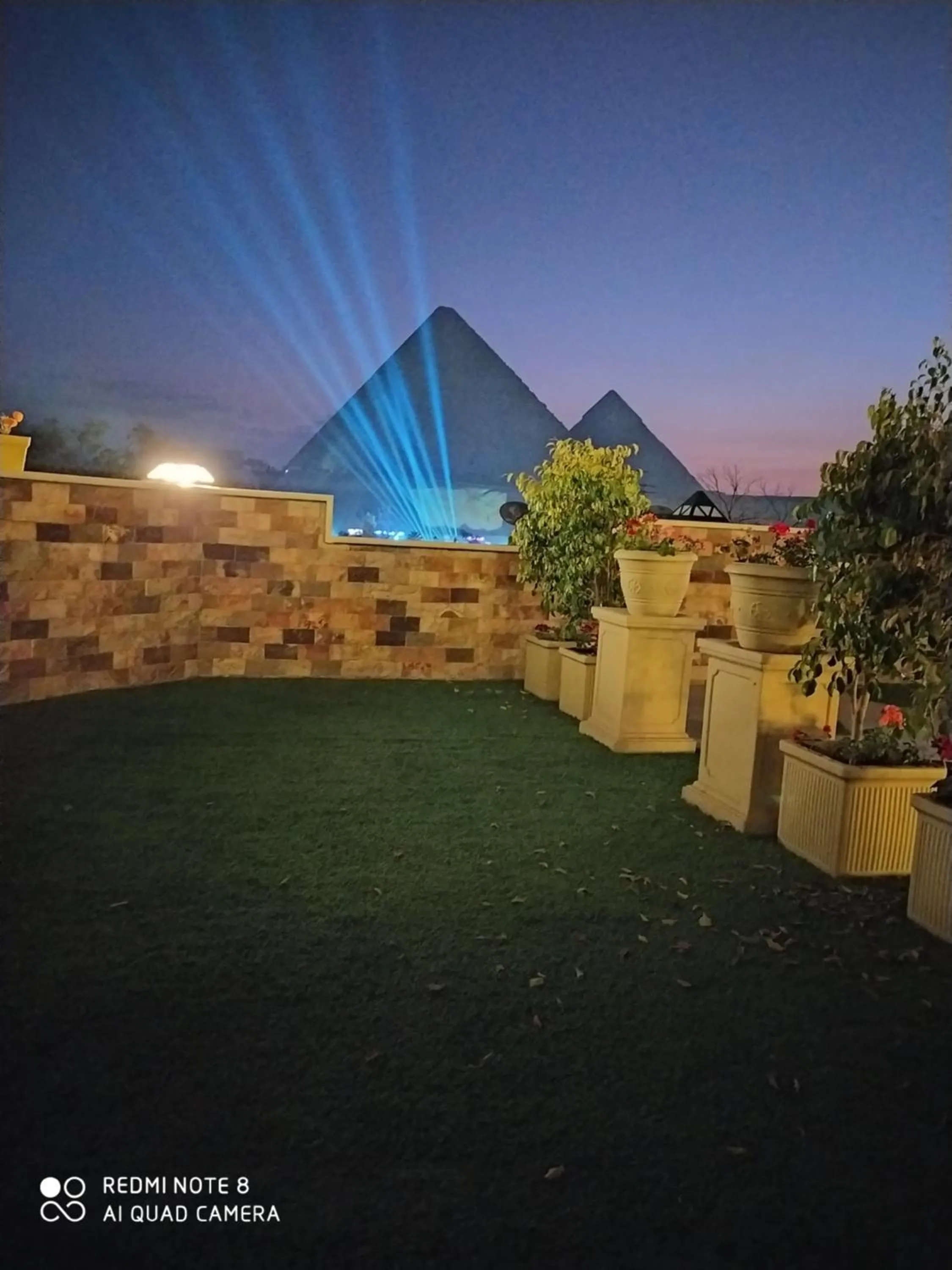 Balcony/Terrace in Elite Pyramids Boutique Hotel