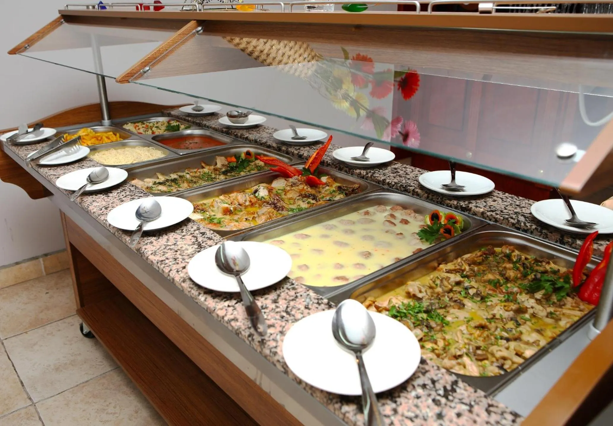 Food in Hotel Yunona - All Inclusive