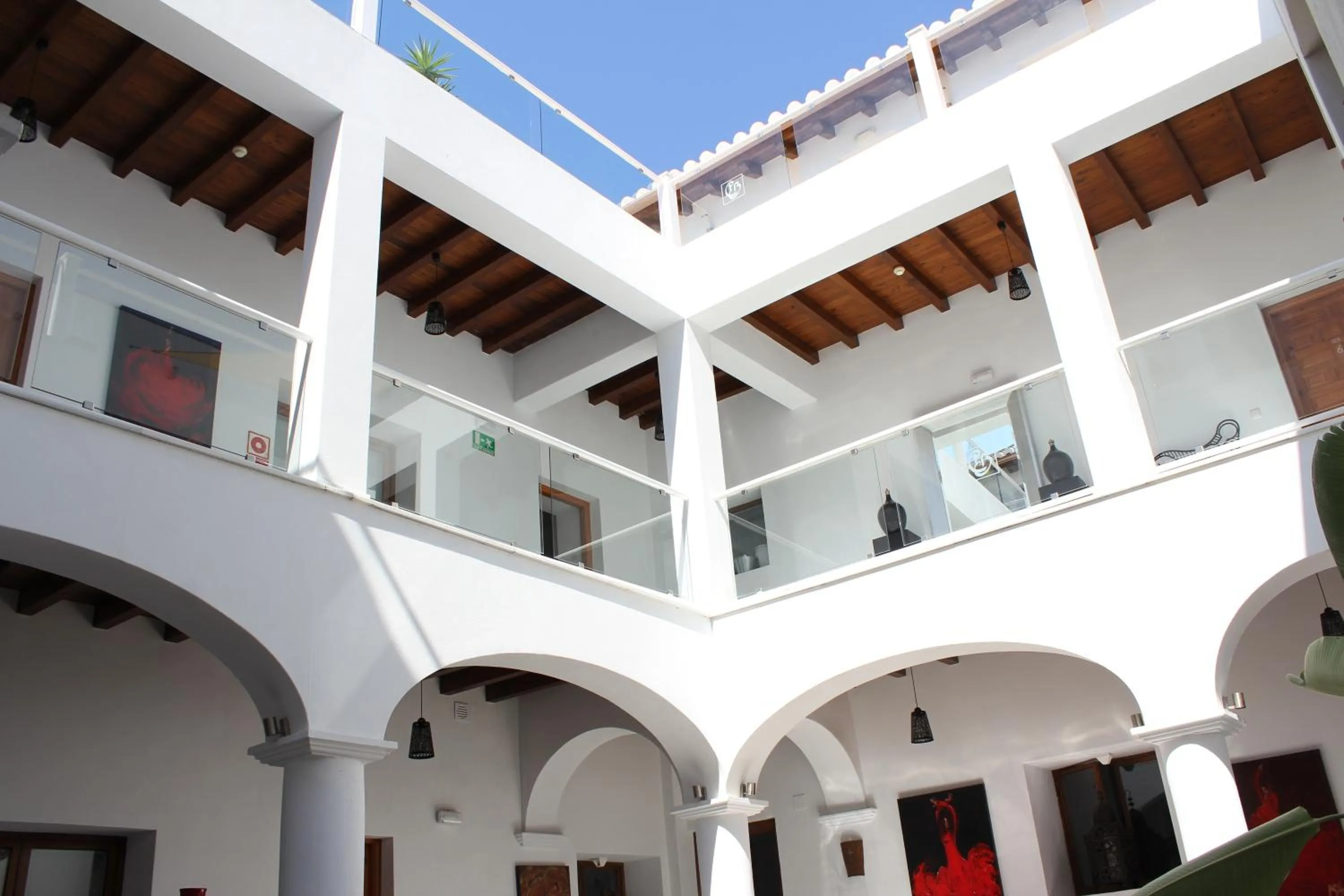 Property building in Hotel Palacio Blanco