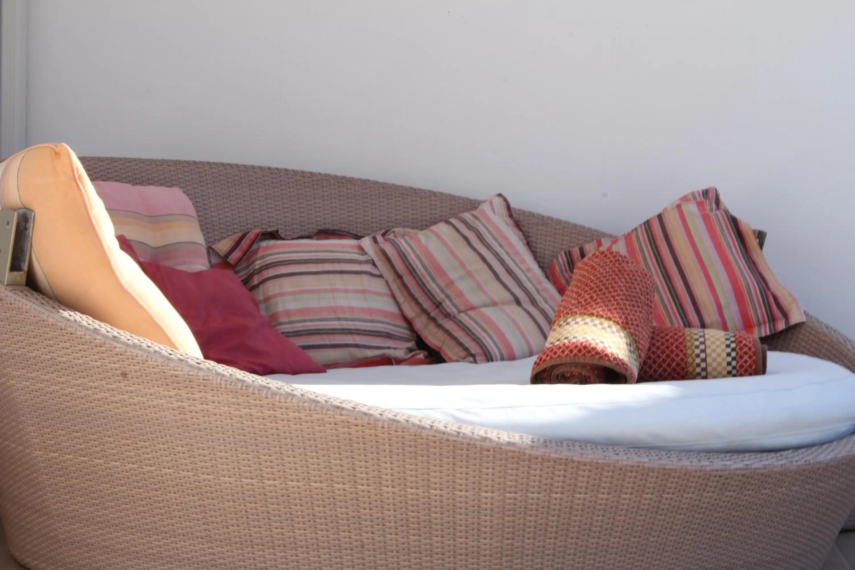 Patio, Bed in Hotel Palacio Blanco