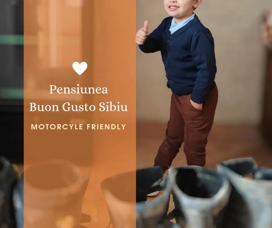 People in Pensiunea Buon Gusto Sibiu-motorcyle friendly,city center