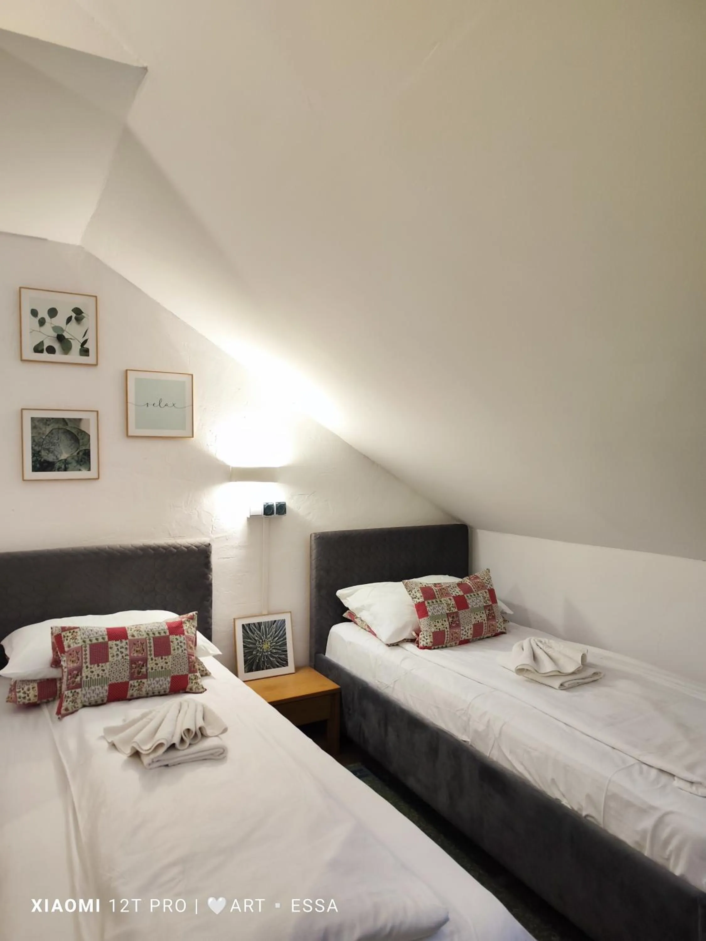 Bed in Pensiunea Buon Gusto Sibiu-motorcyle friendly,city center