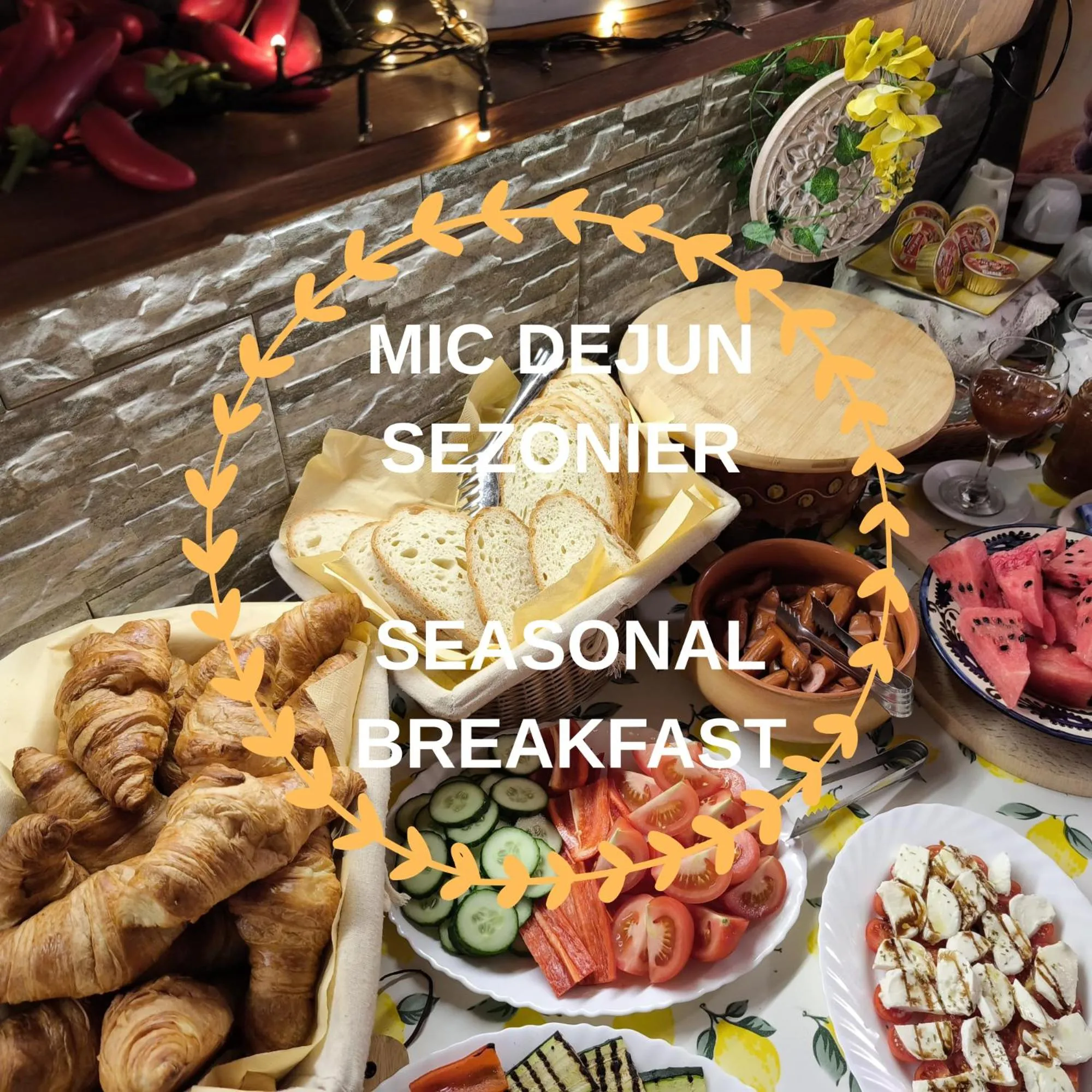 Breakfast in Pensiunea Buon Gusto Sibiu-motorcyle friendly,city center