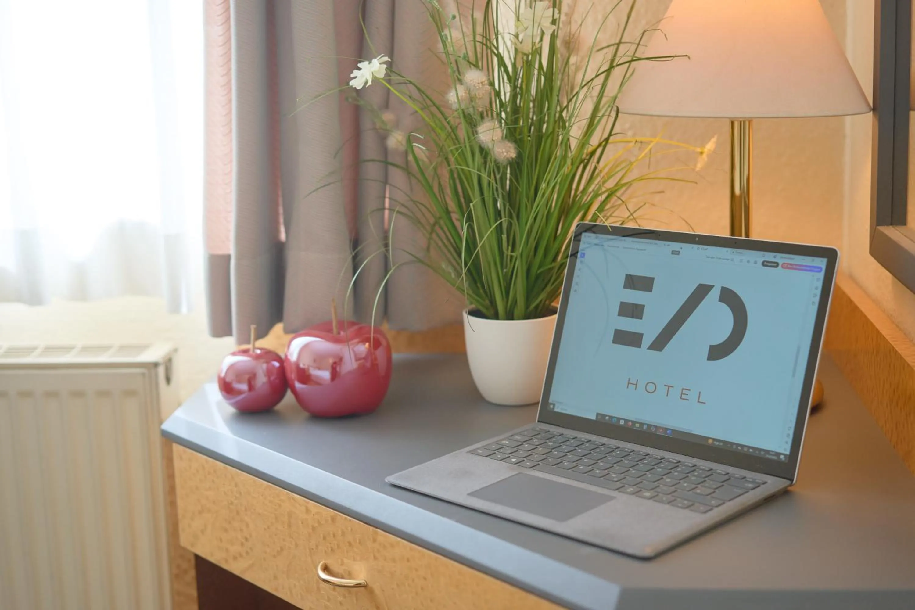 Text overlay in eXo Individual Hotel Waghäuseler Hof