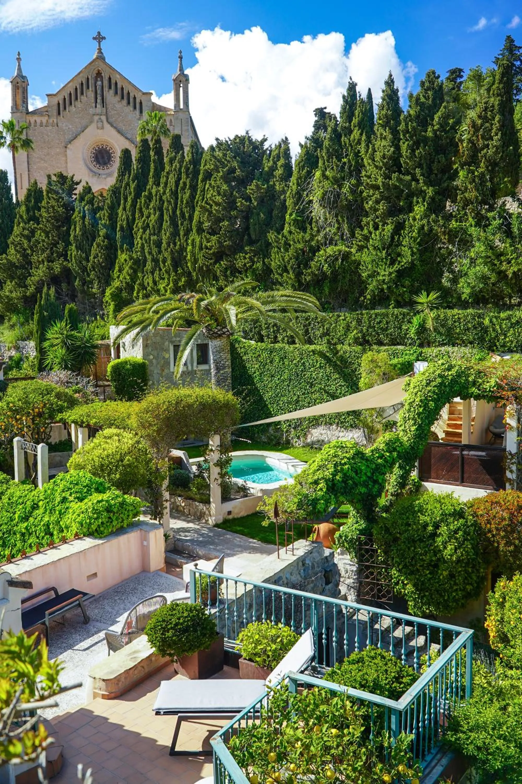 Garden in Hotel & Restaurant Jardi d'Artà