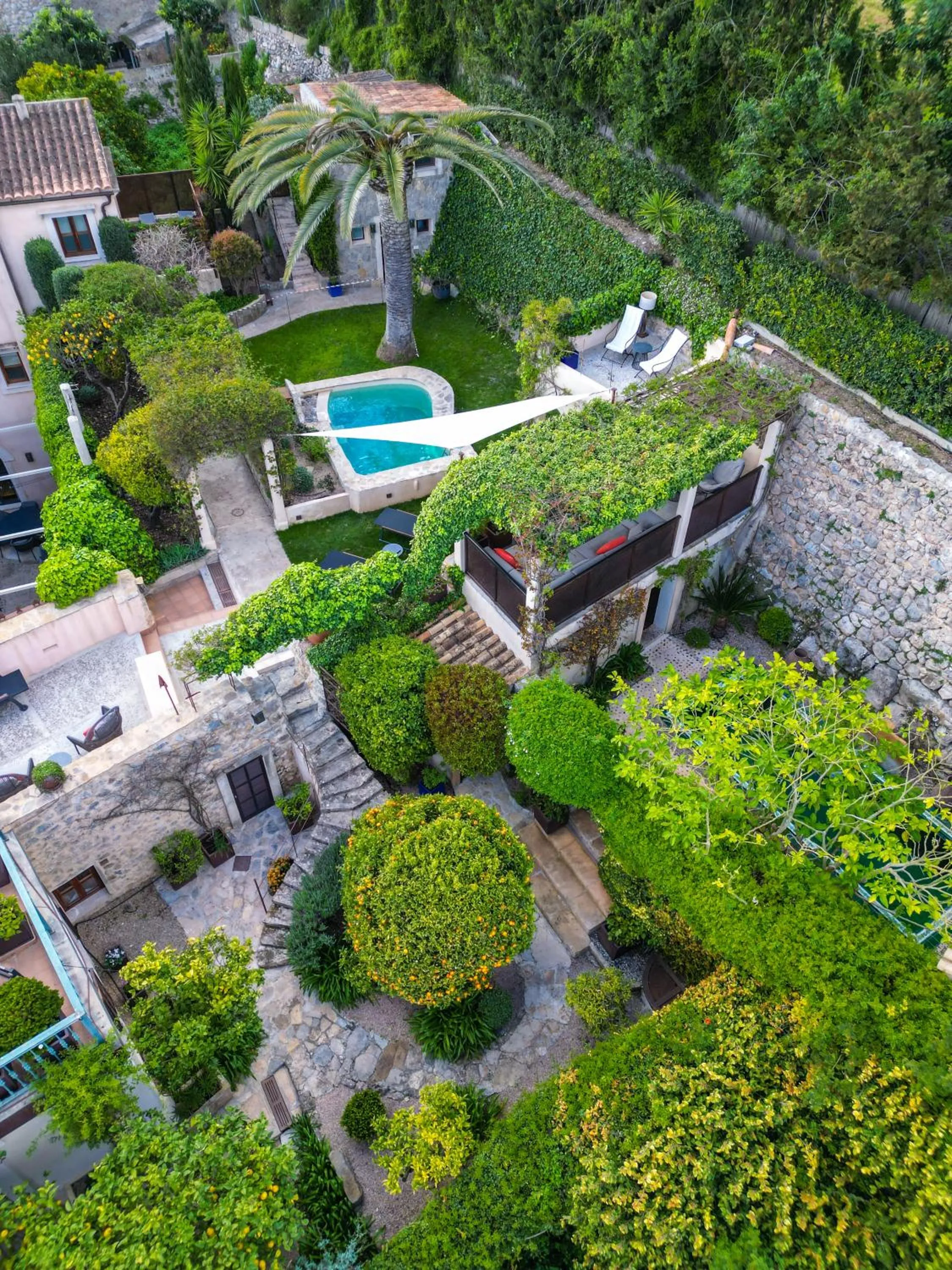 Bird's eye view in Hotel & Restaurant Jardi d'Artà