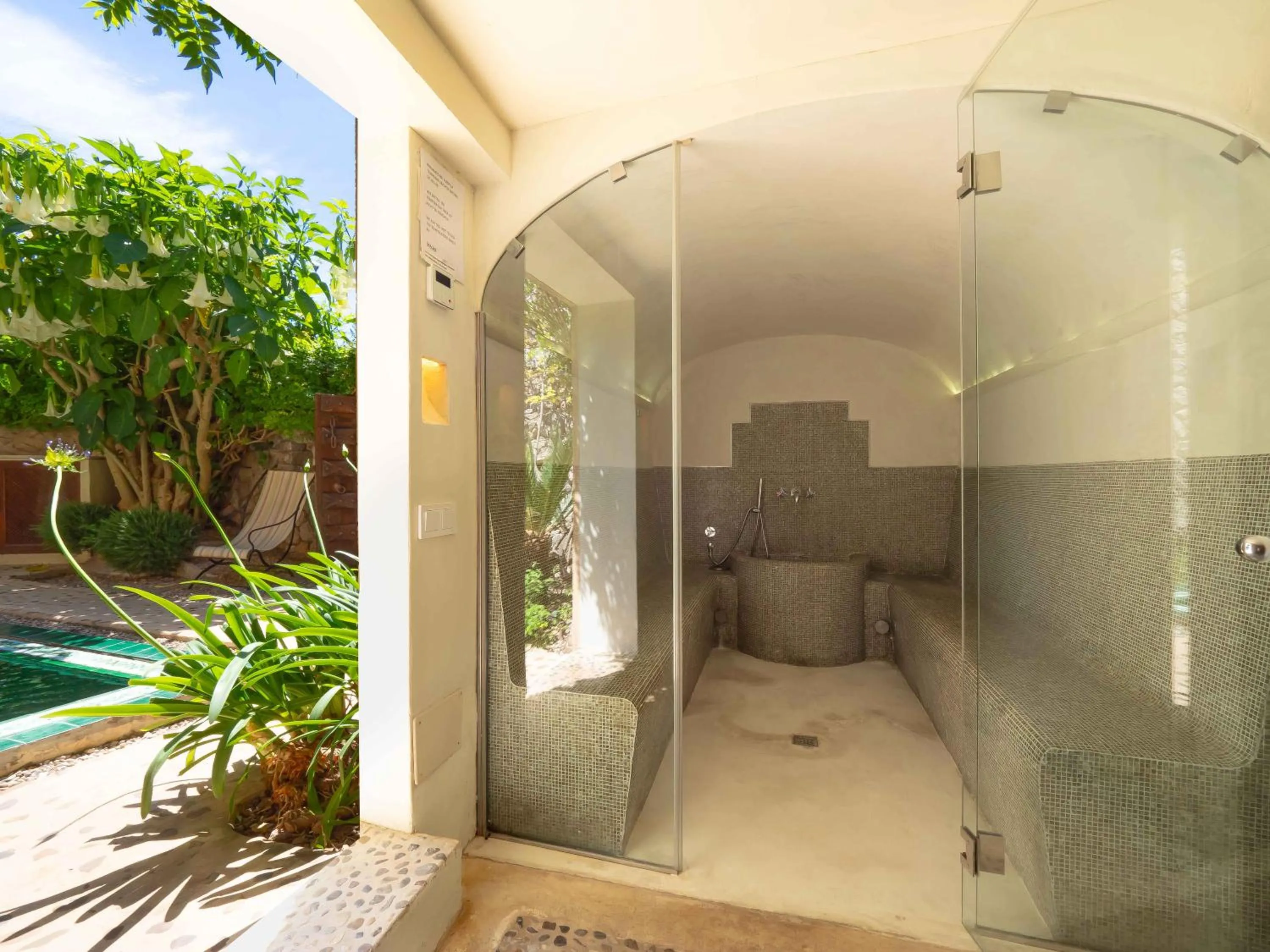 Sauna in Hotel & Restaurant Jardi d'Artà