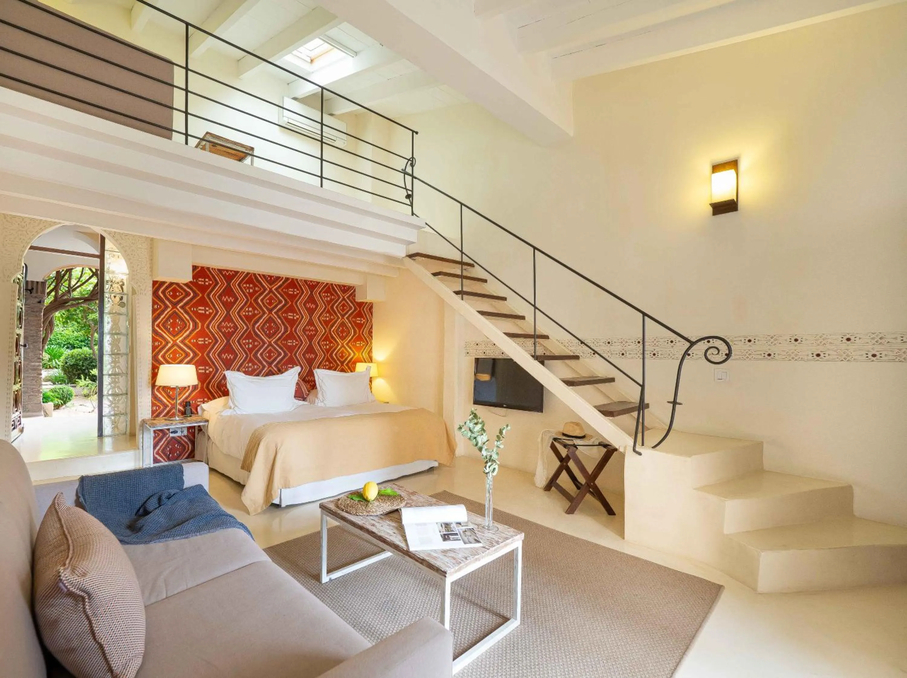 Bedroom in Hotel & Restaurant Jardi d'Artà