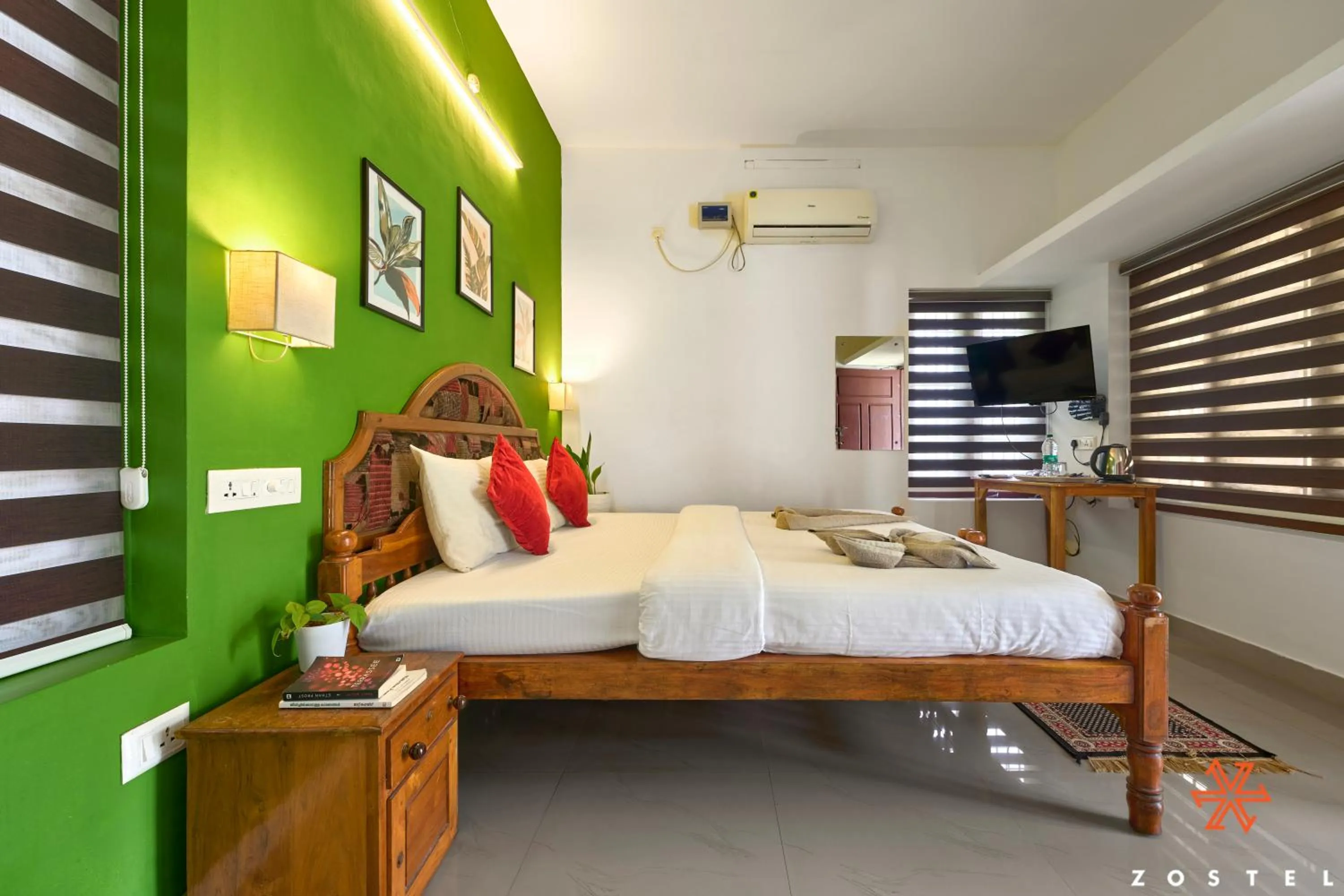 Bed in Zostel Varkala