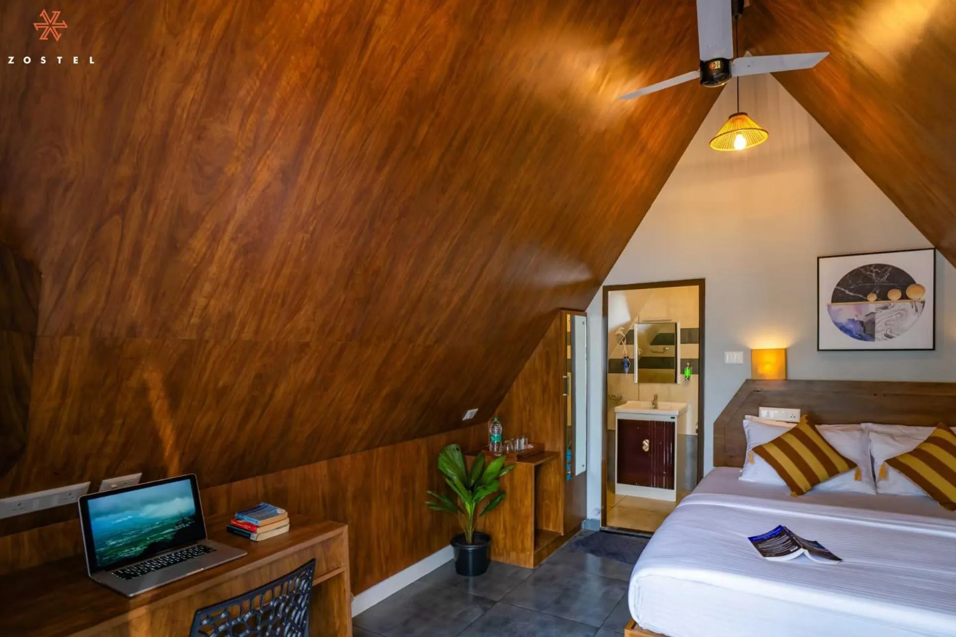 Bed in Zostel Varkala