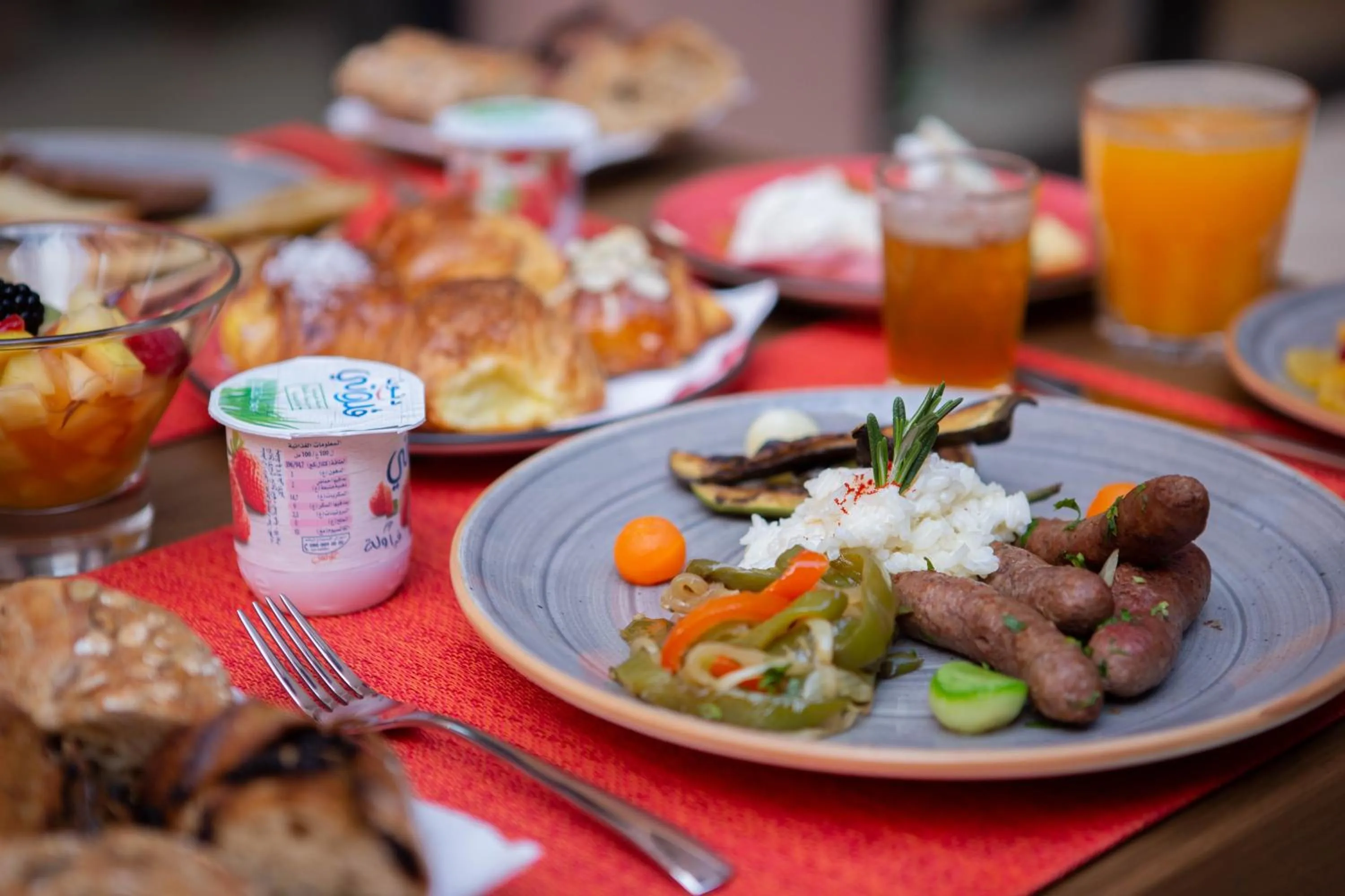 Breakfast in Hôtel Ibn Batouta