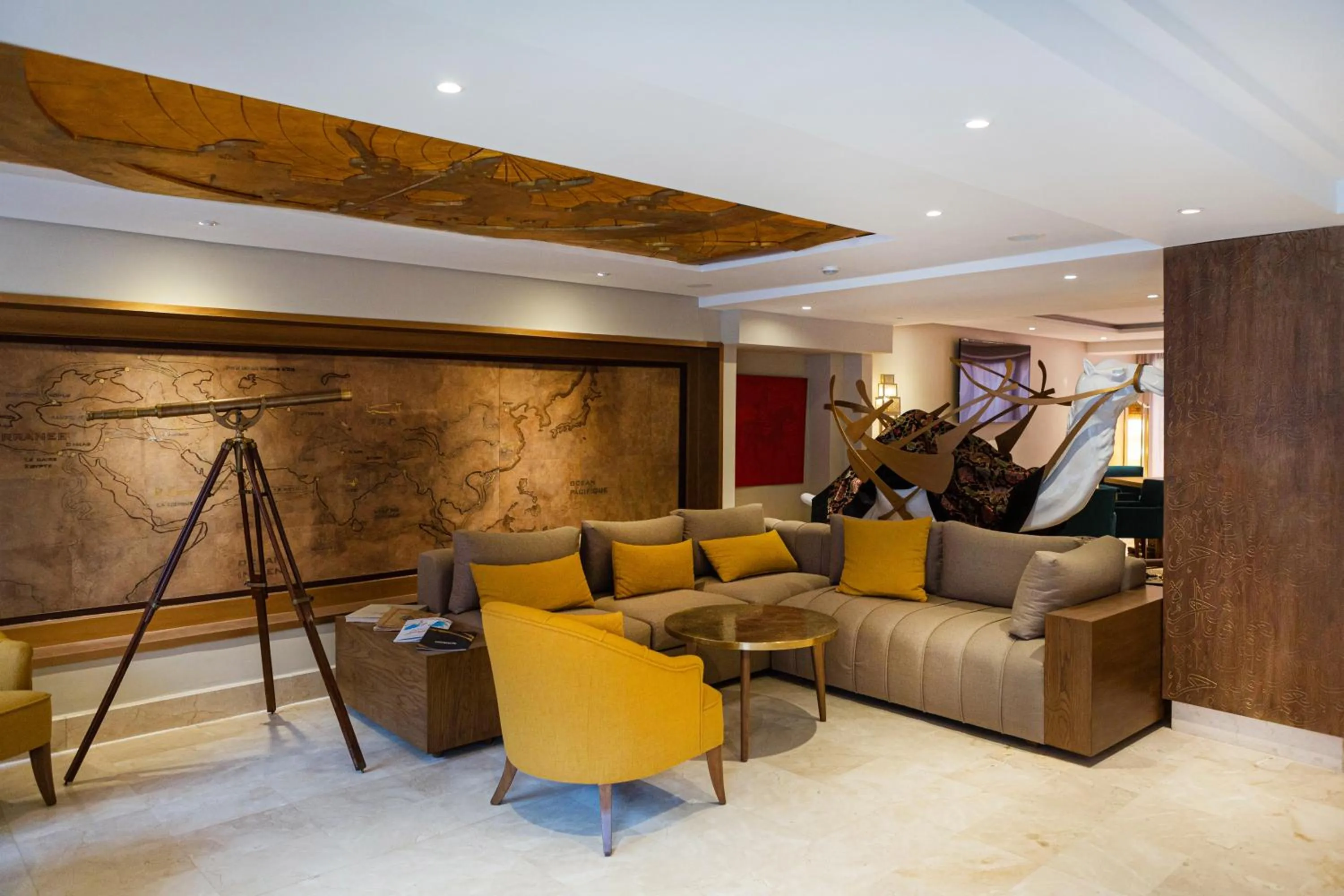 Lobby or reception in Hôtel Ibn Batouta