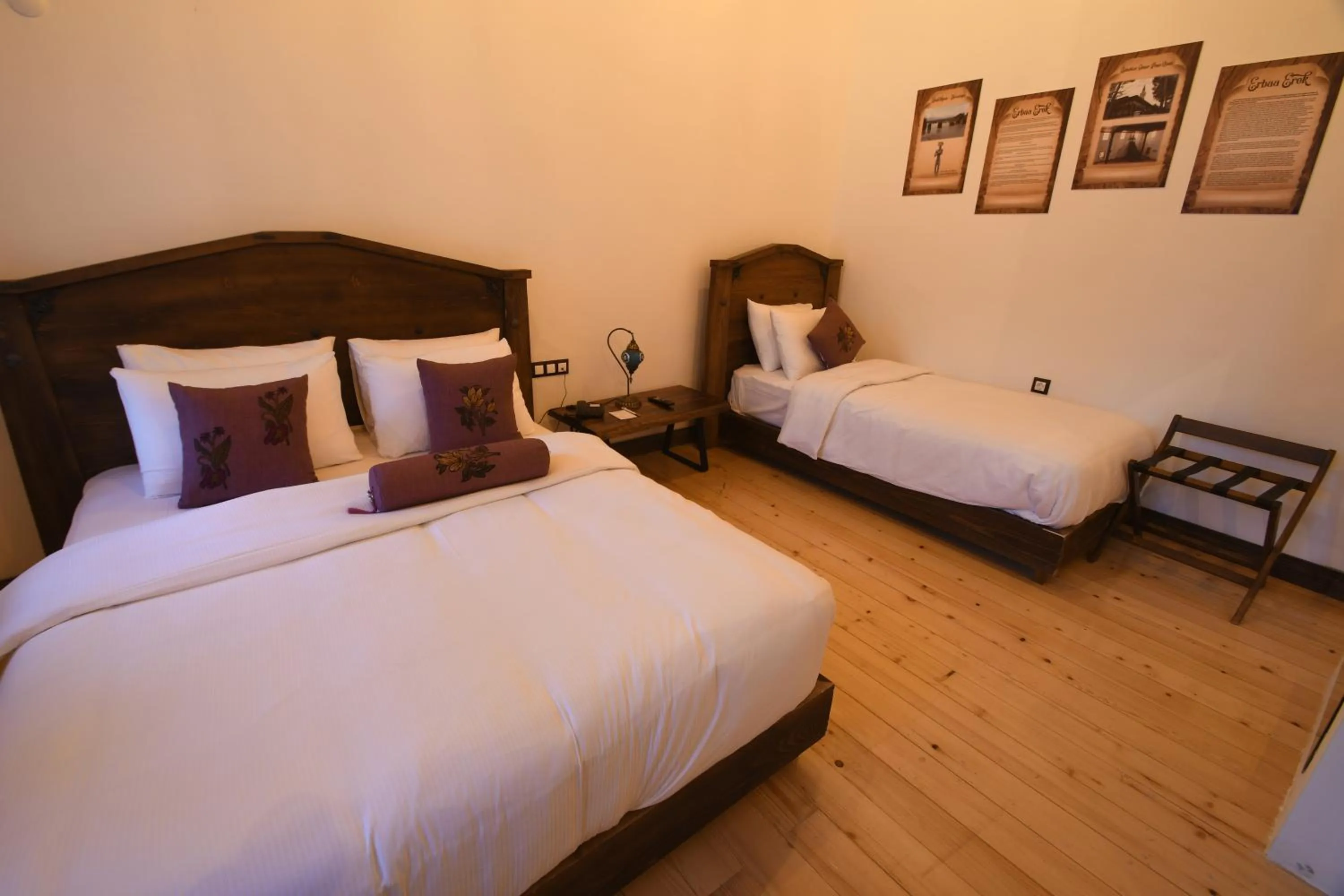 Bed in Yazmacılar Hanı Otel Restaurant