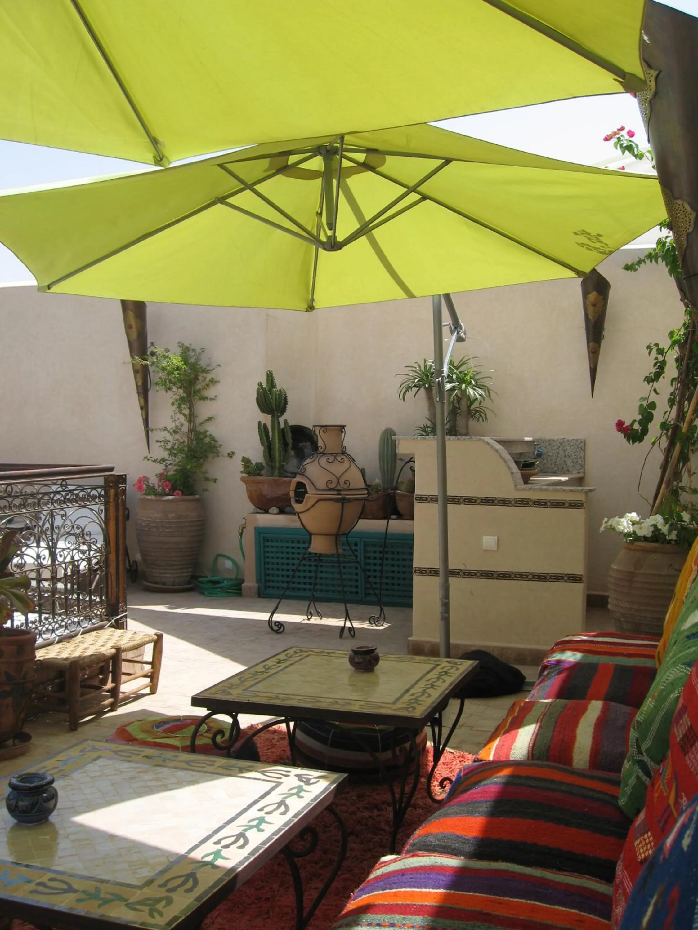 Balcony/Terrace in RIAD MAKENE MOUCHKILL