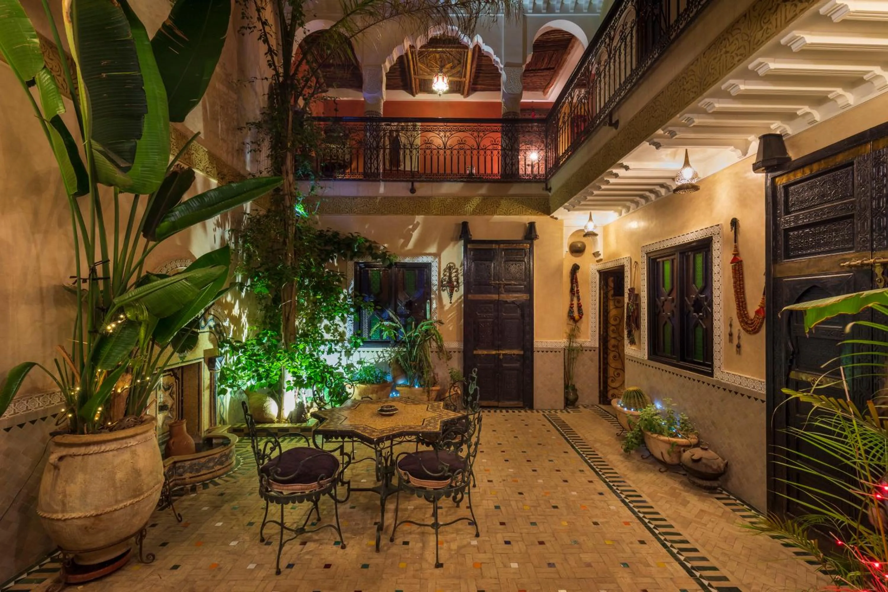 Patio in RIAD MAKENE MOUCHKILL